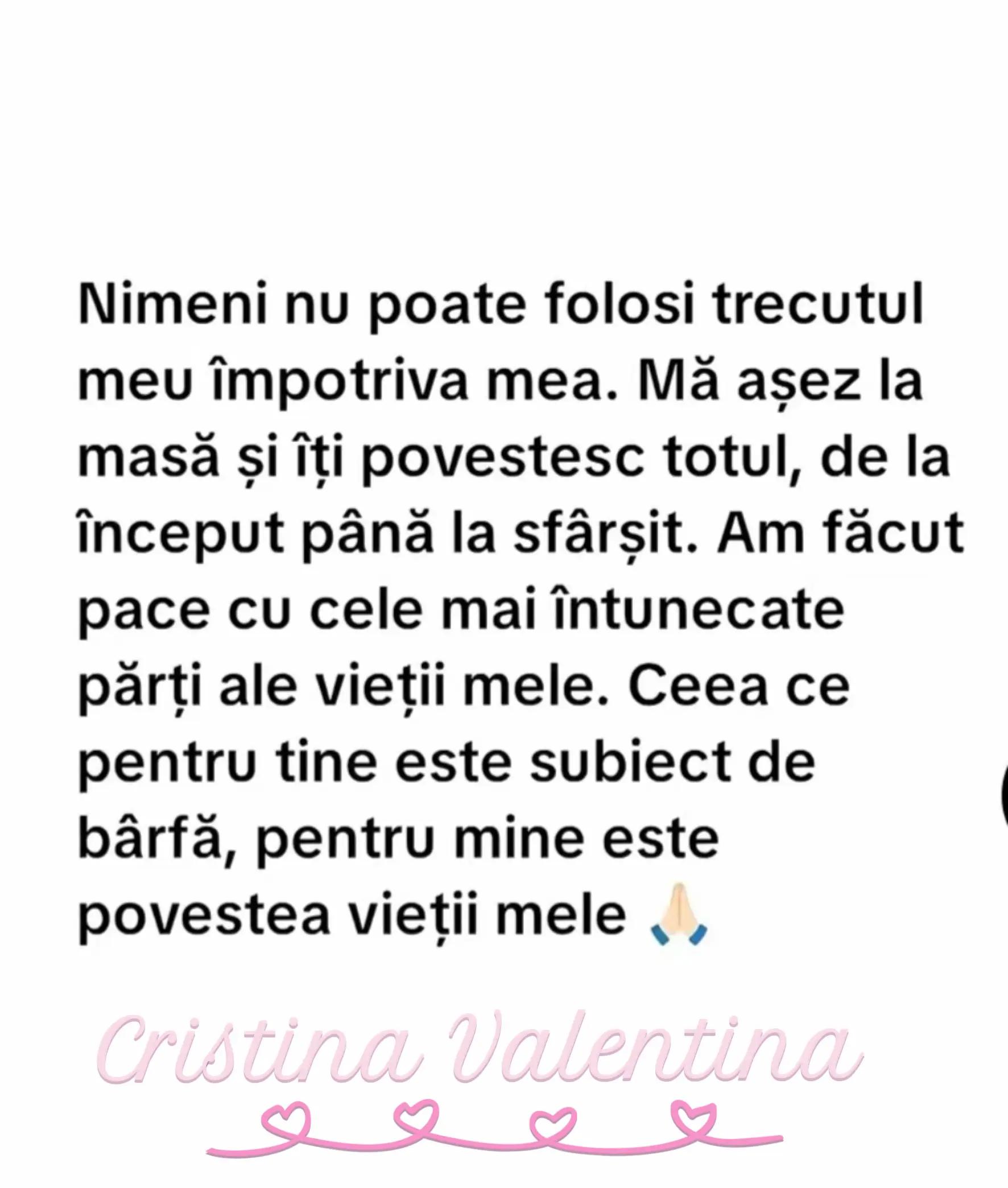 @Cristina Valentina