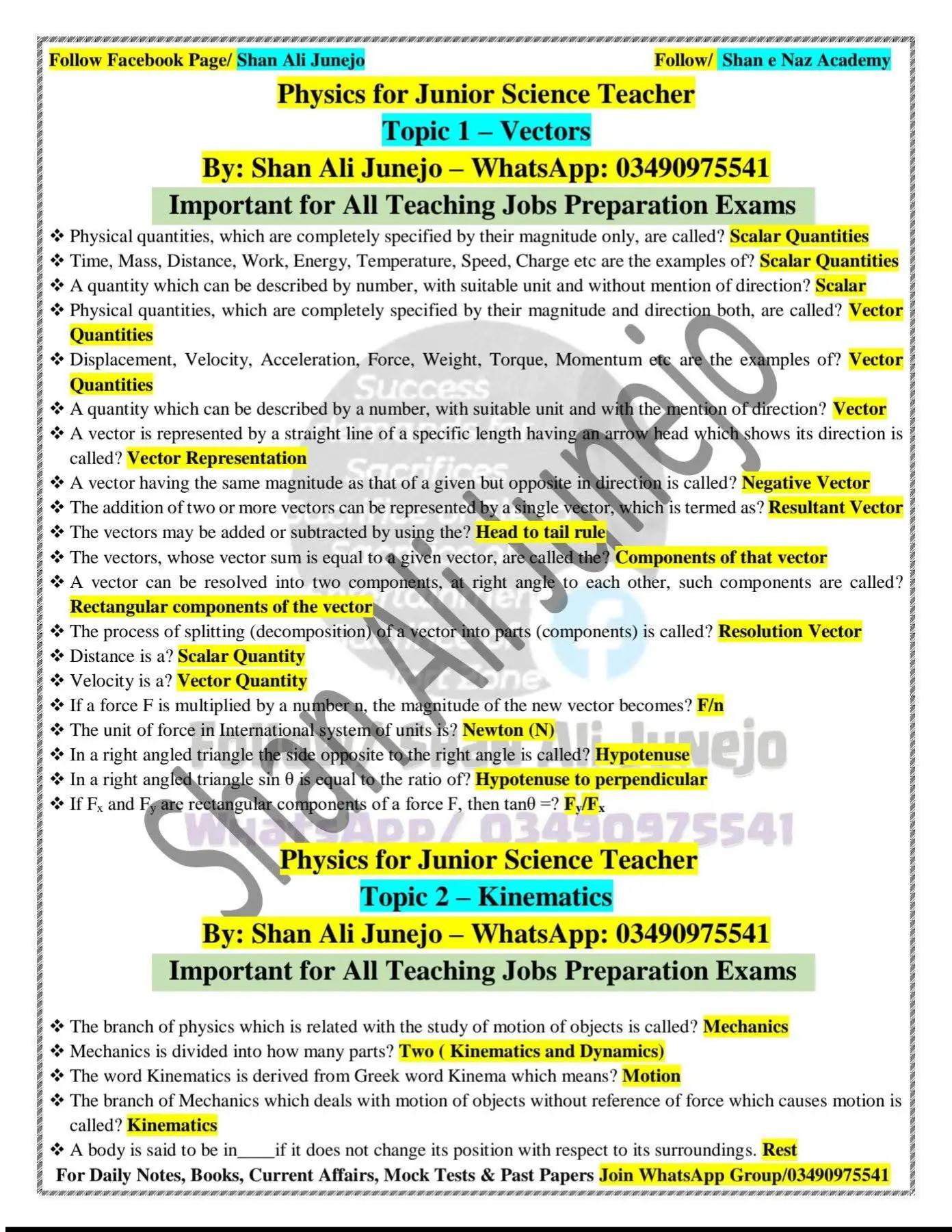 @One Paper Test Preparation
