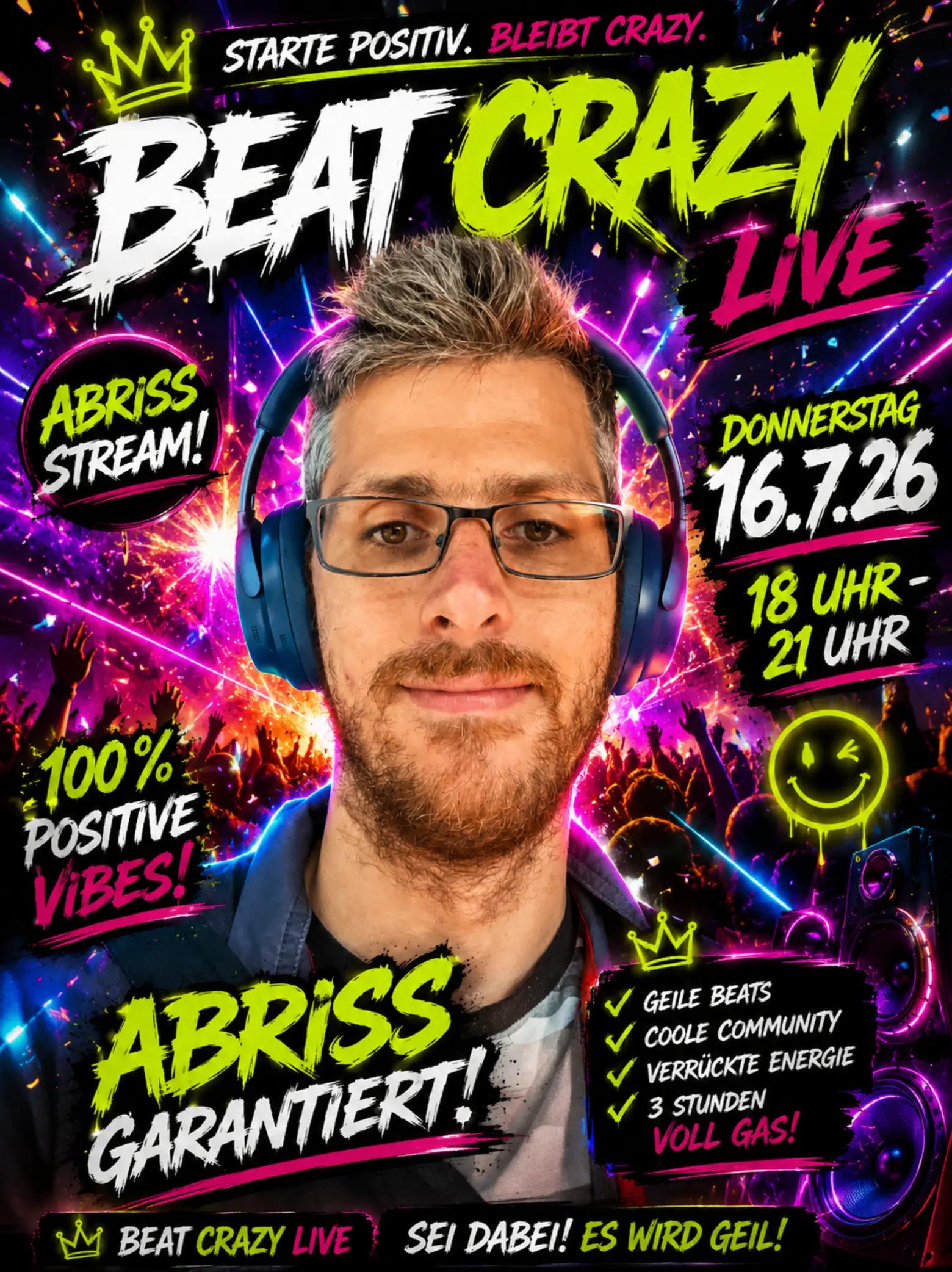 @Beat Crazy LIVE🔥🔥🎧🎧🖤🖤