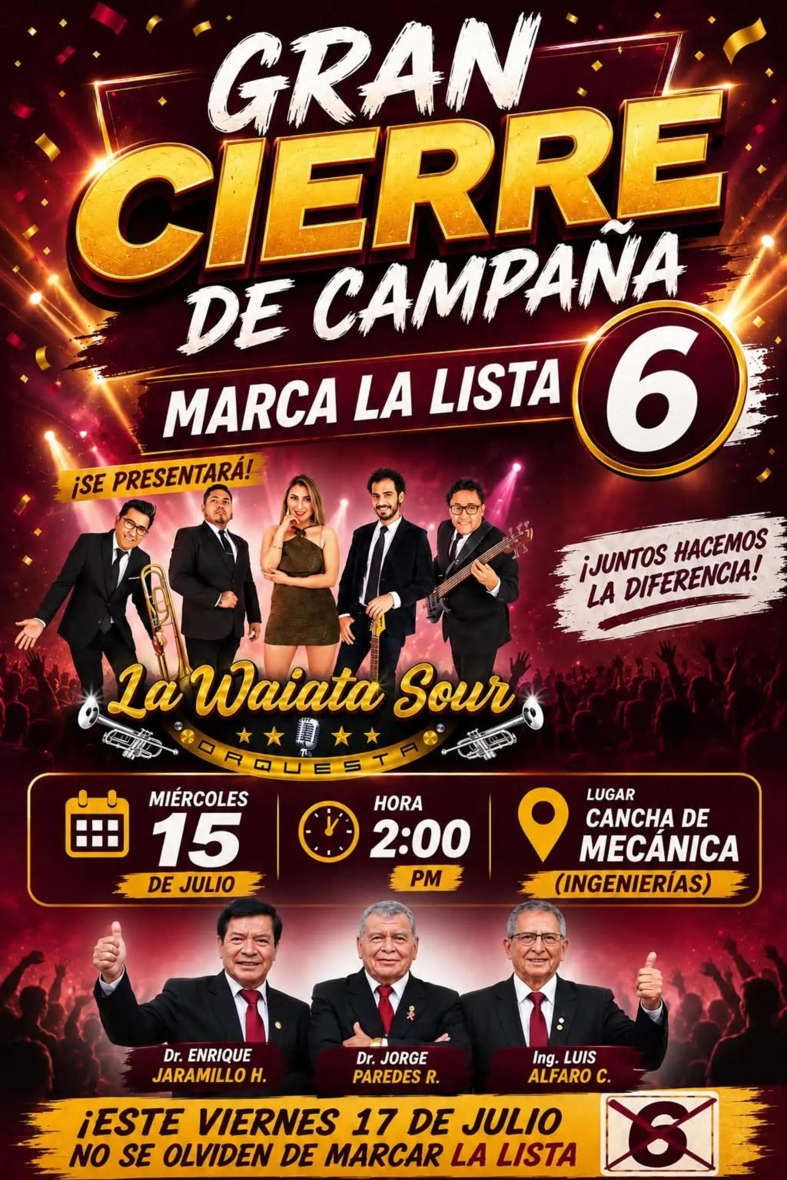 @LISTA “6” - RECTORADO / VTU