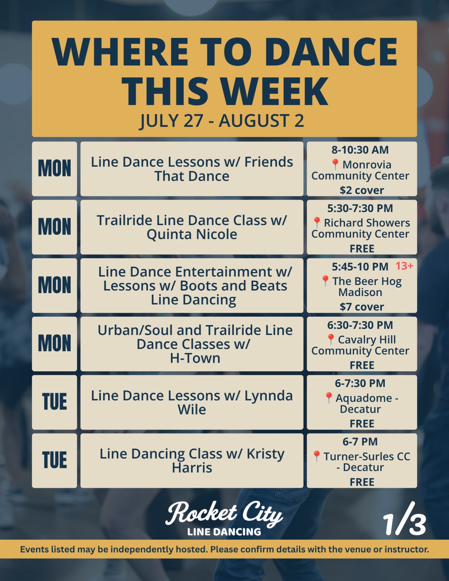 @Rocket City Line Dancing
