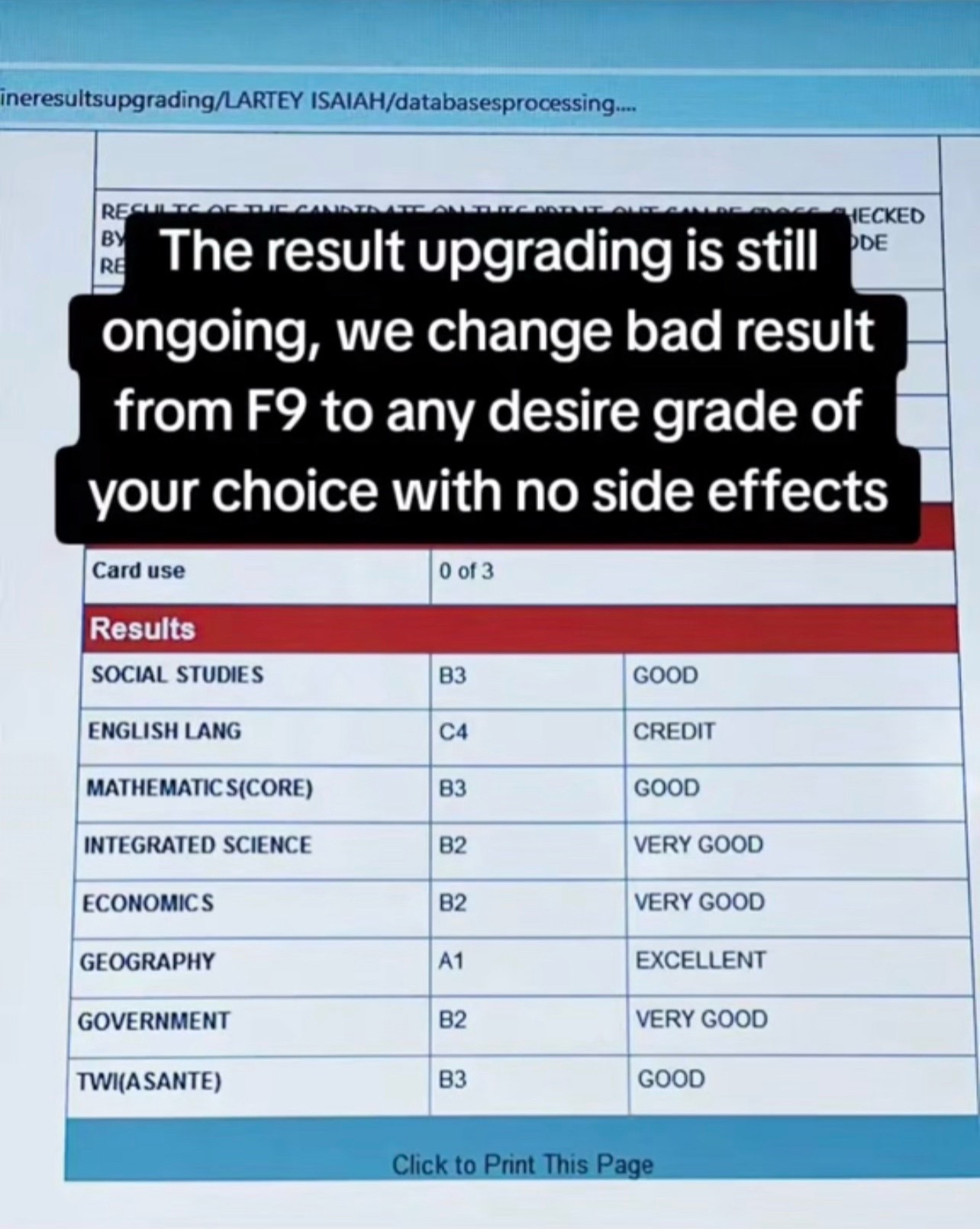 @WAEC GHANA UPDATES.