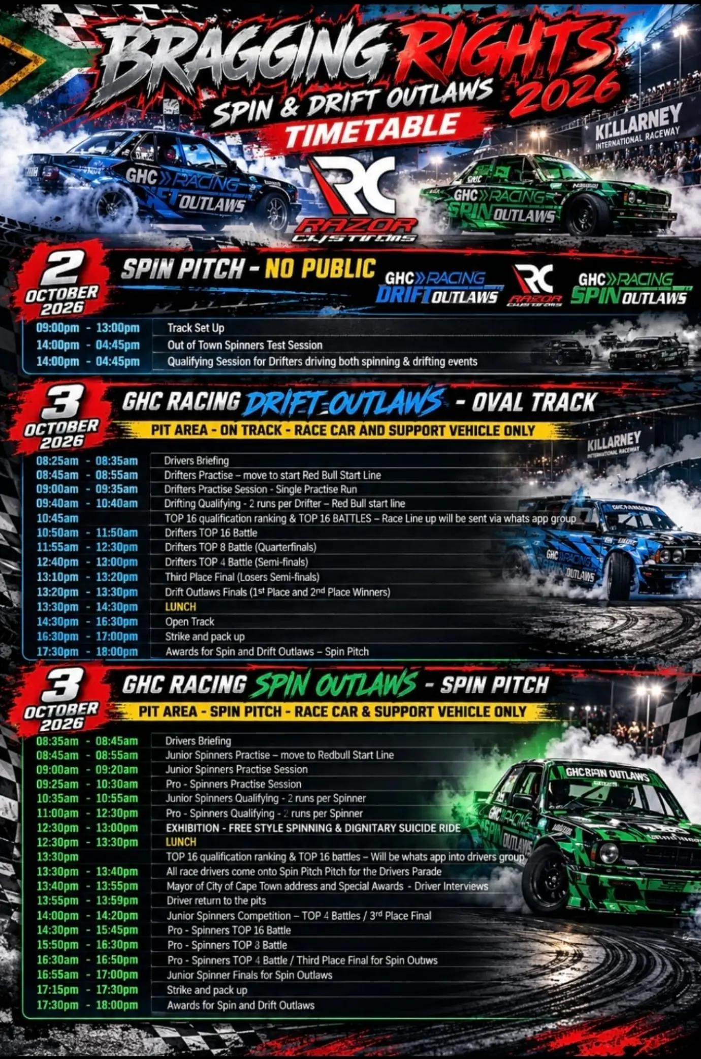 @Drift & Spin Outlaws SA