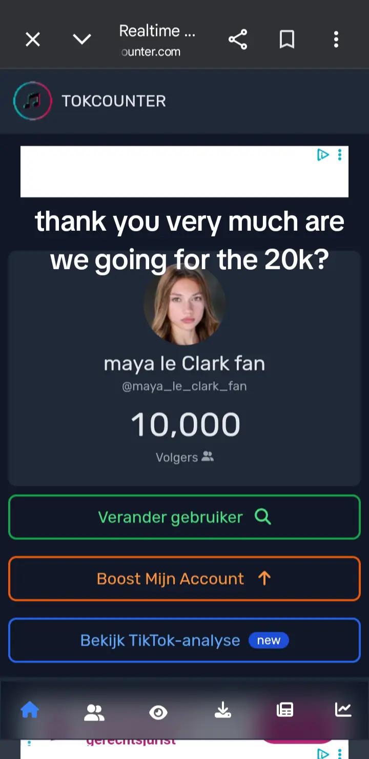 @maya le Clark fan