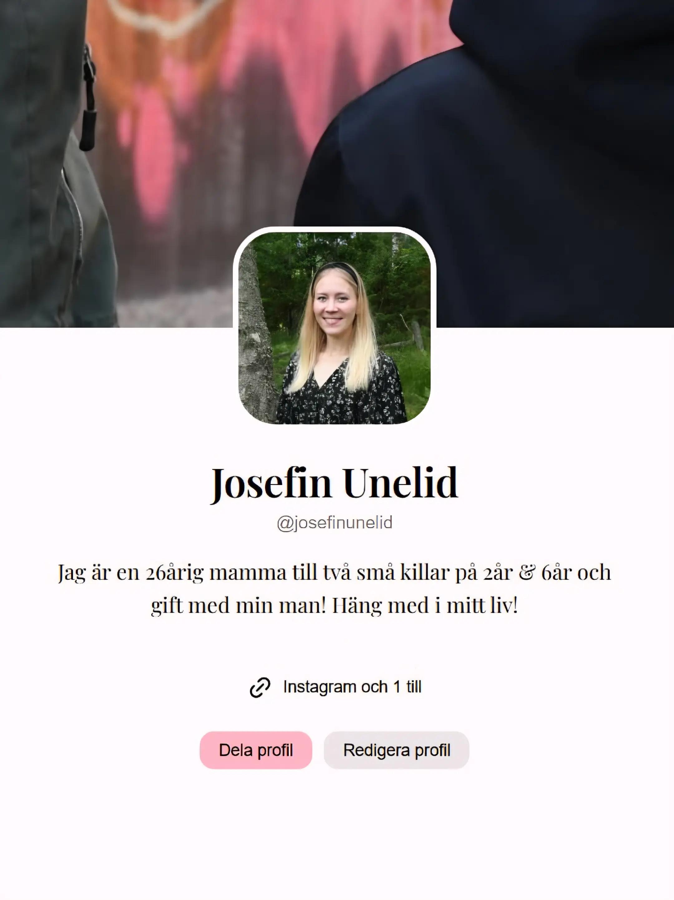 @Josefin Unelid
