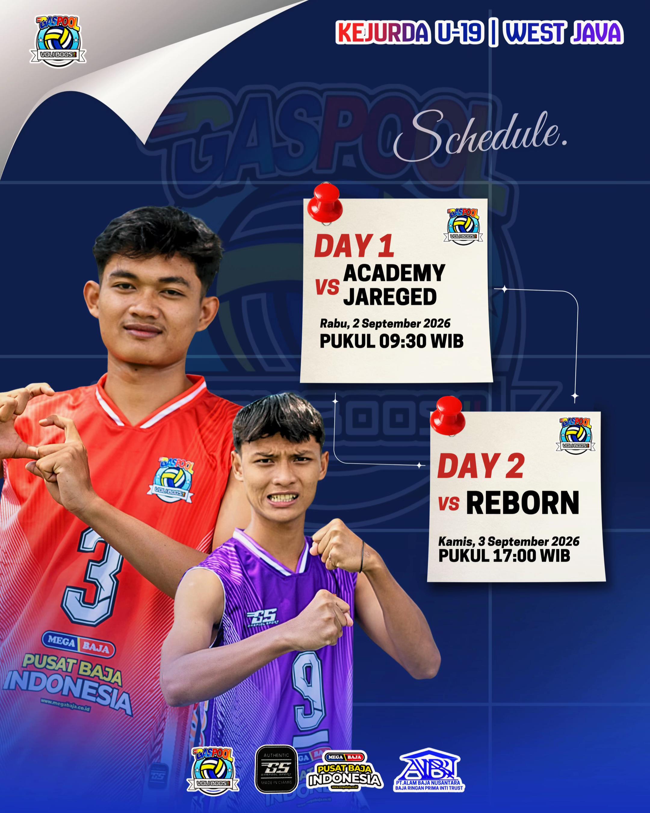 @ACADEMY GASPOOL VOLLEYBALL