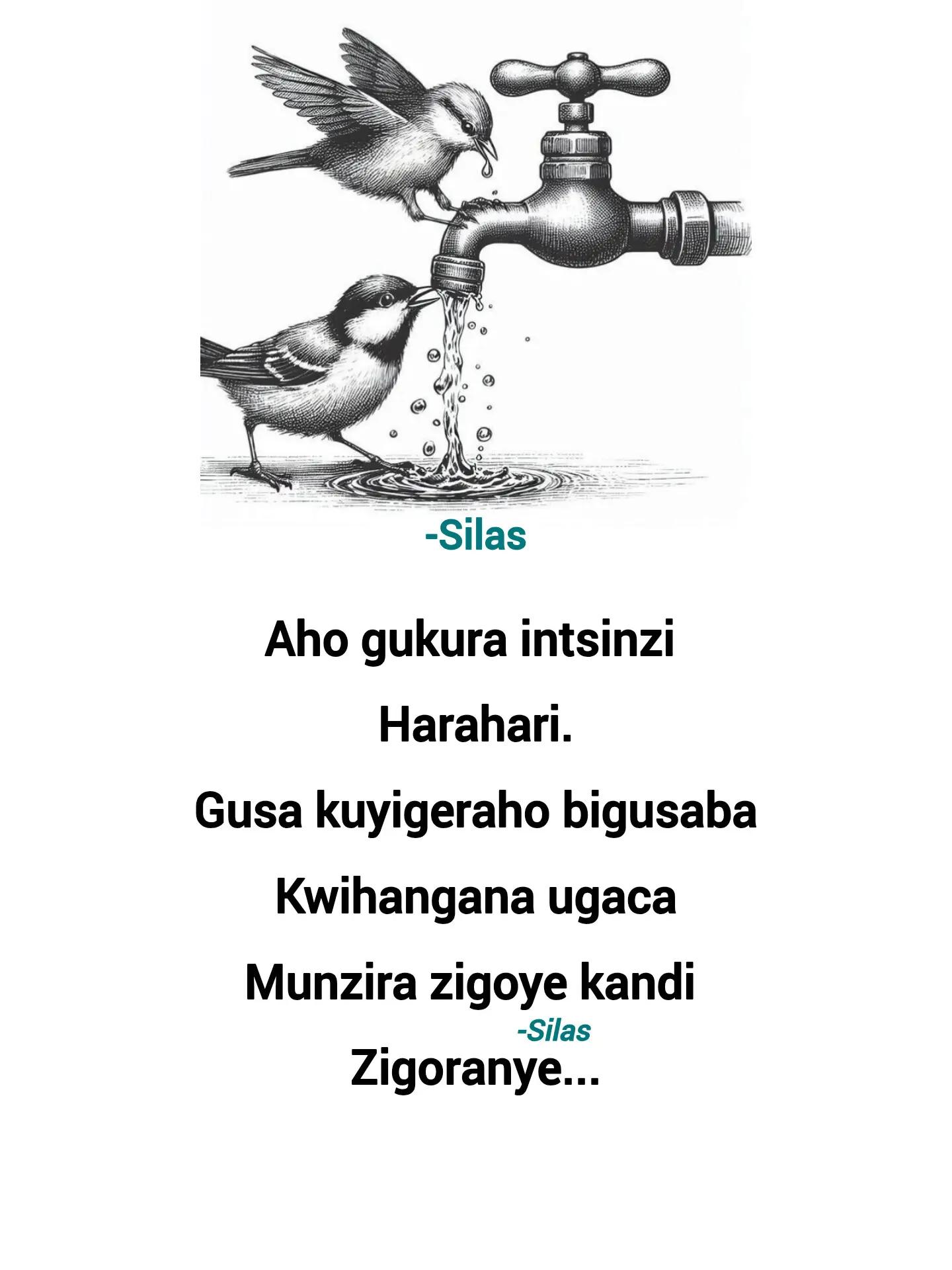 @Silas Nizeyimana
