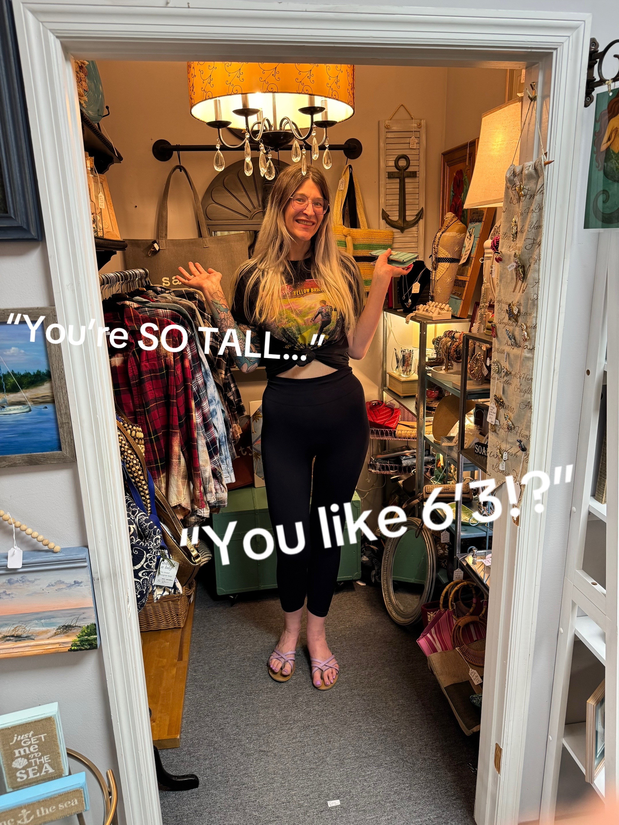 @6’7 Peppermint Giantess