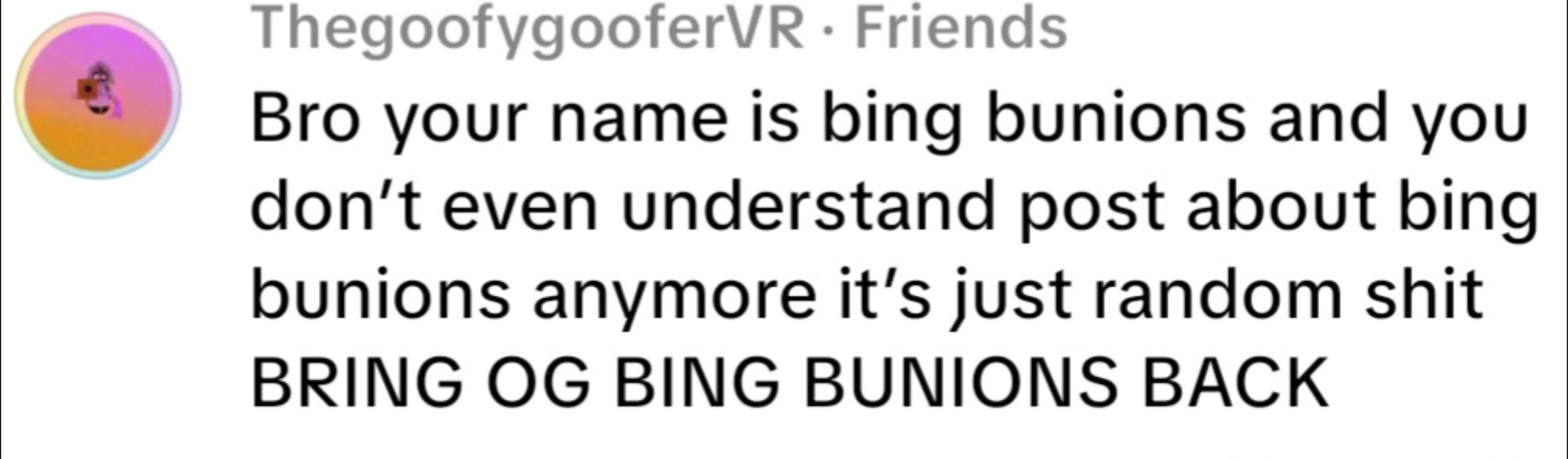 @Bing bunions