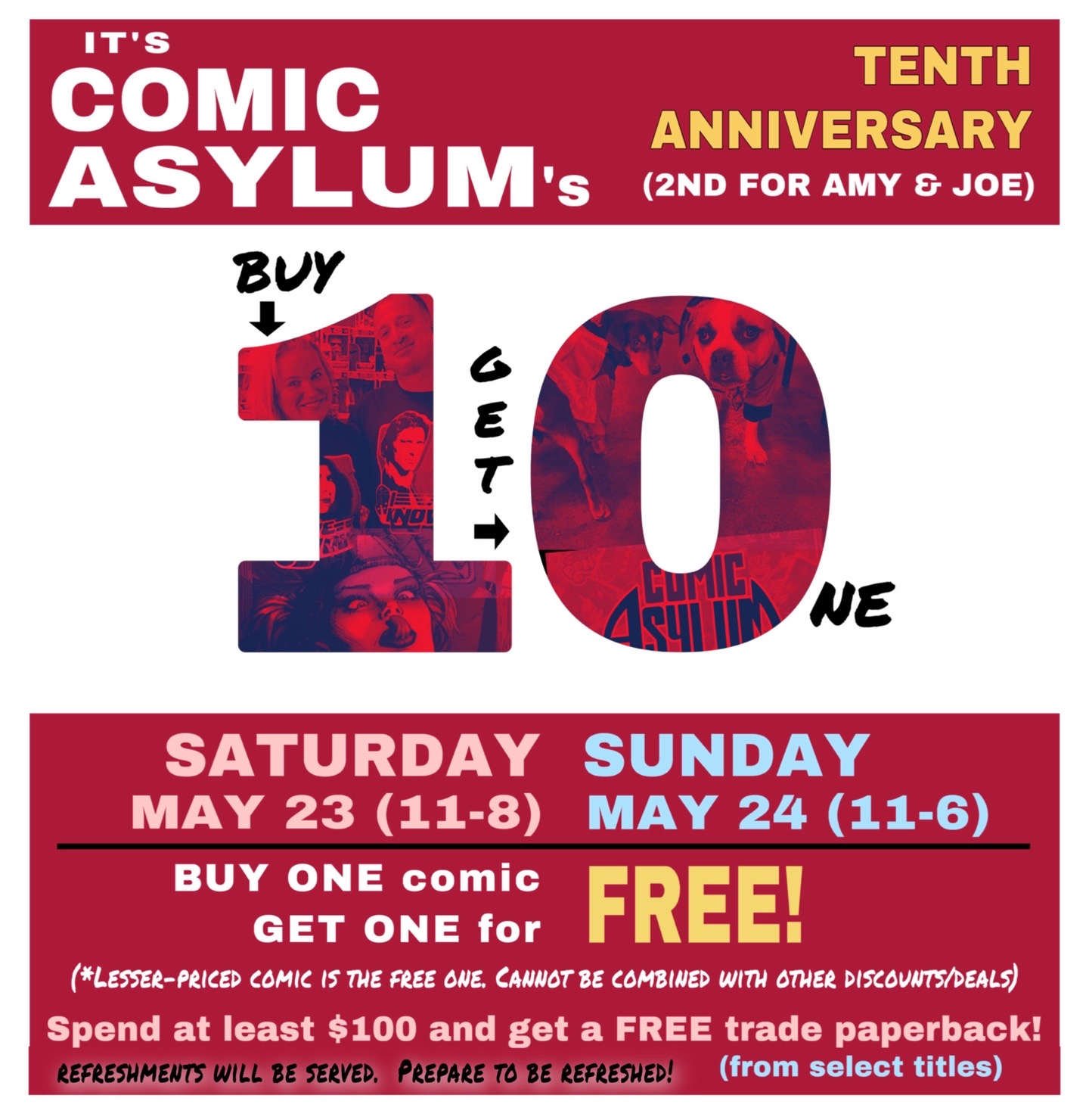 @Comic Asylum Palm Desert 🌵💕