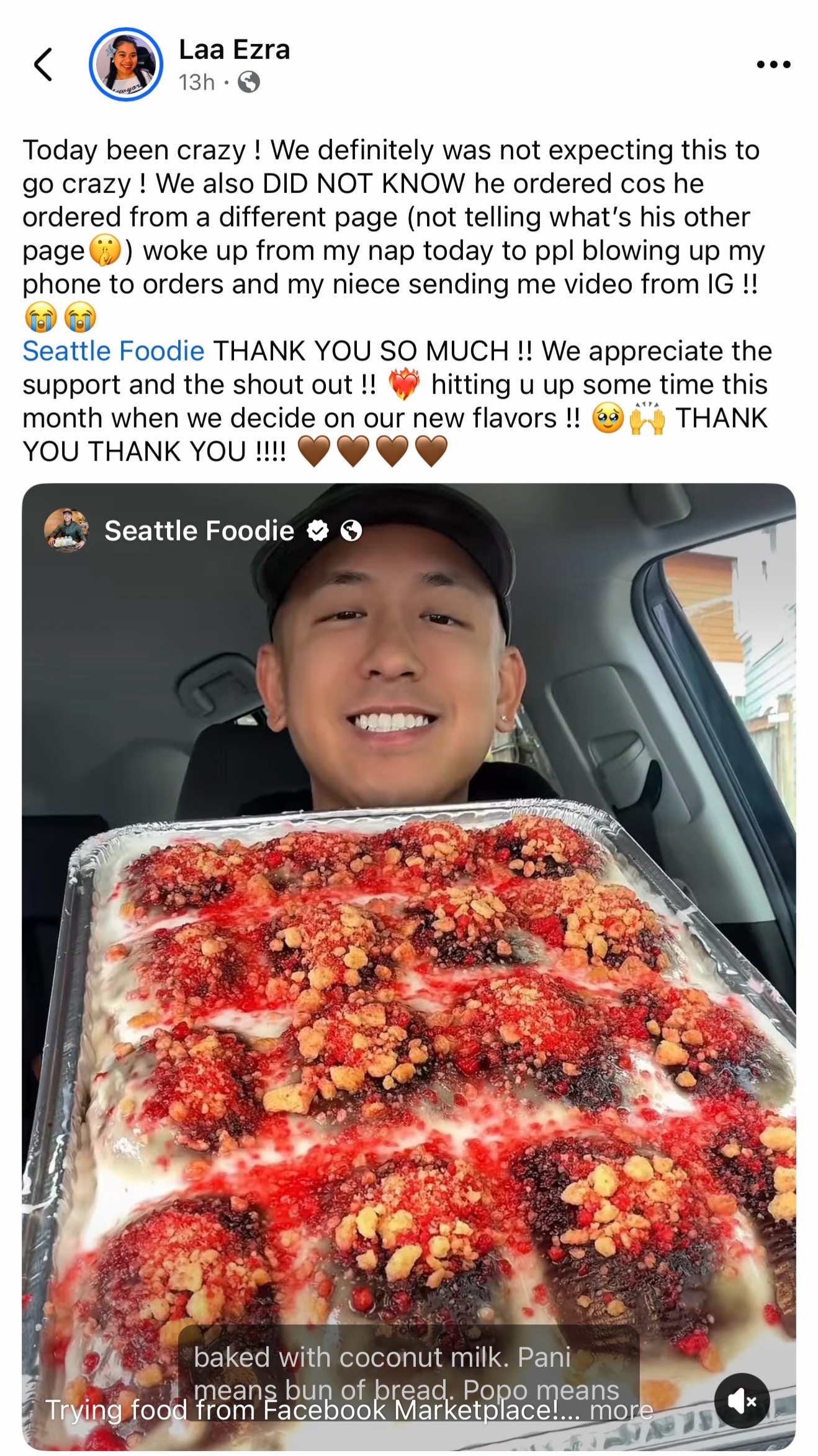 @Seattle Foodie