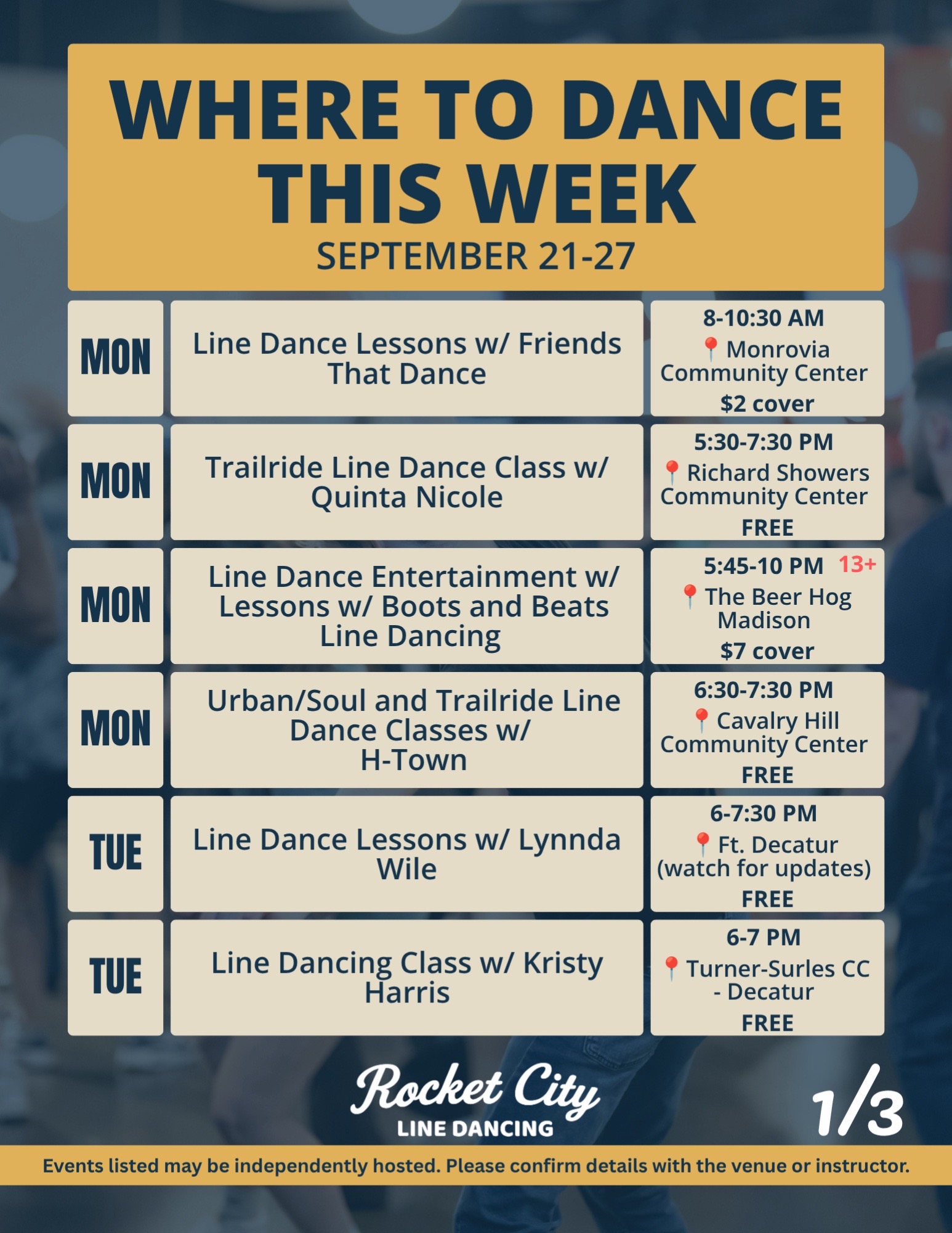 @Rocket City Line Dancing