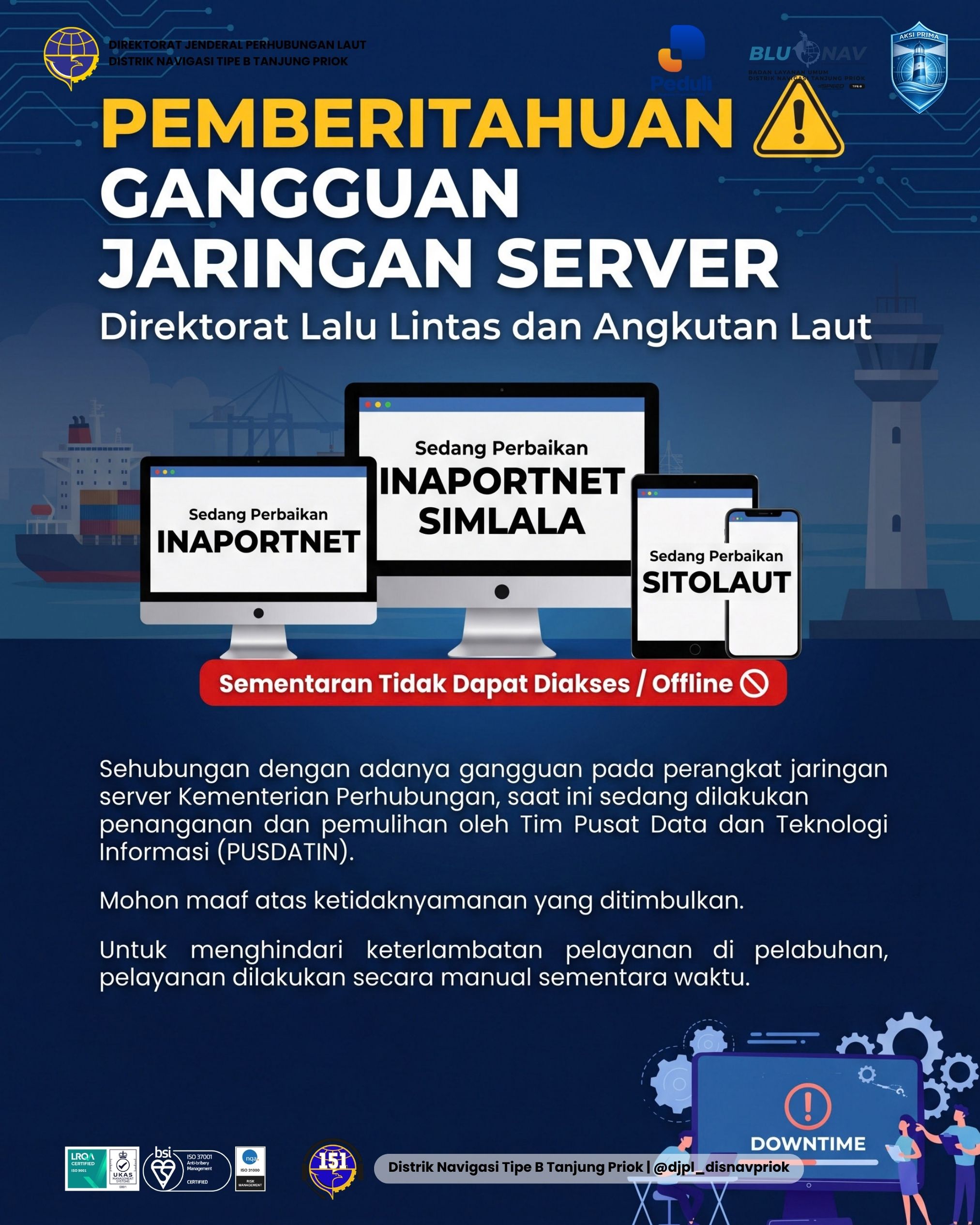 @Disnav Tanjung Priok
