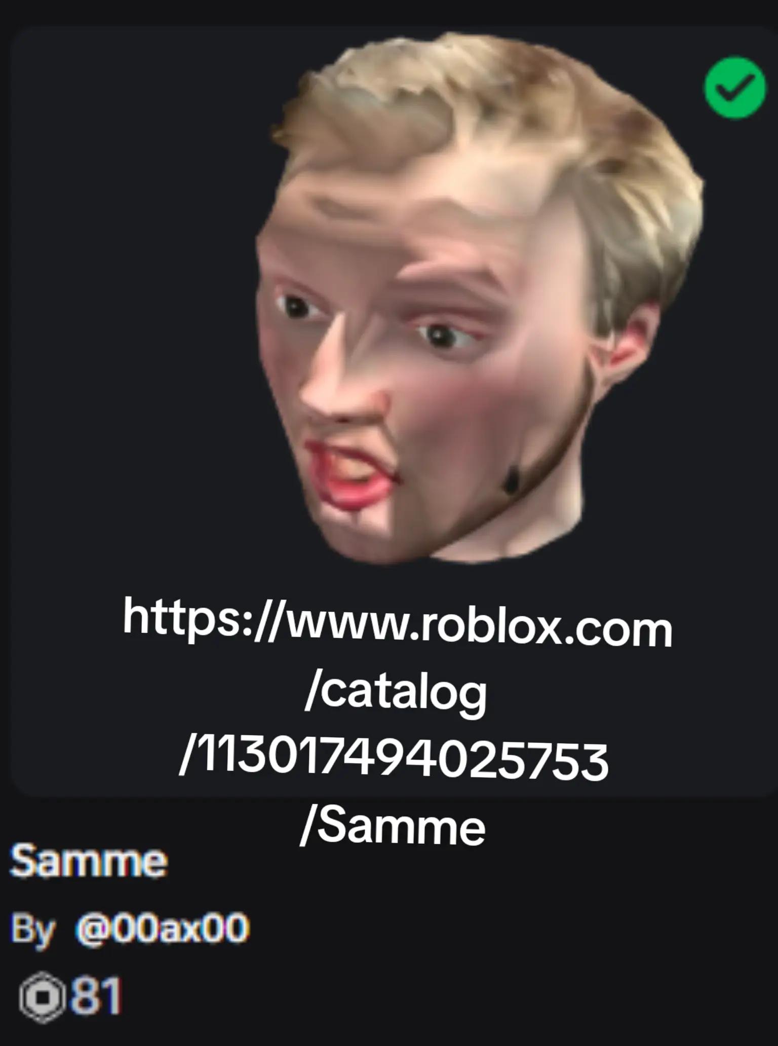 @Samme Pamme