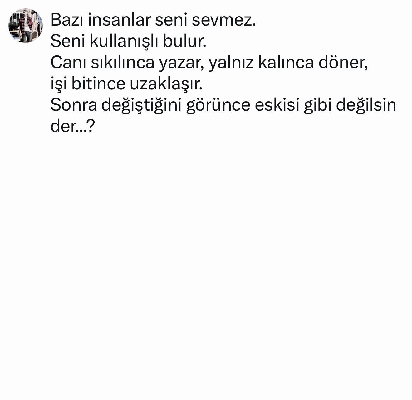 @Kalabalık yalnız