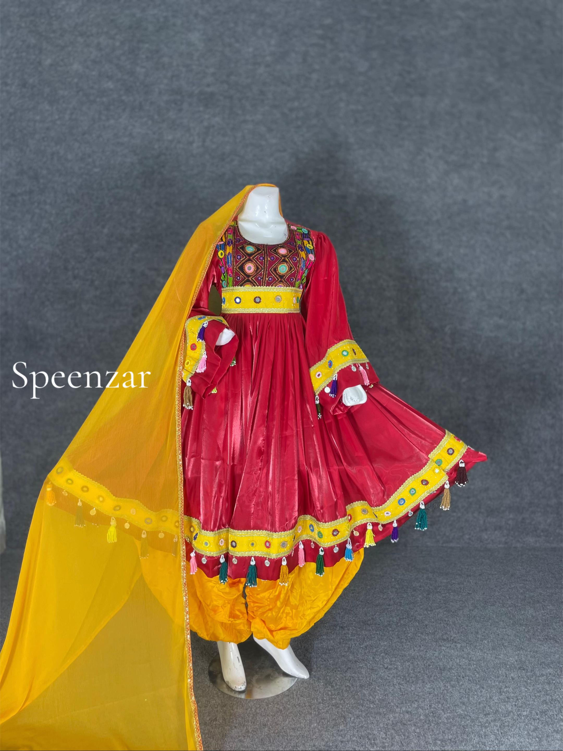 @Afghan Speenzar | Kochi dress