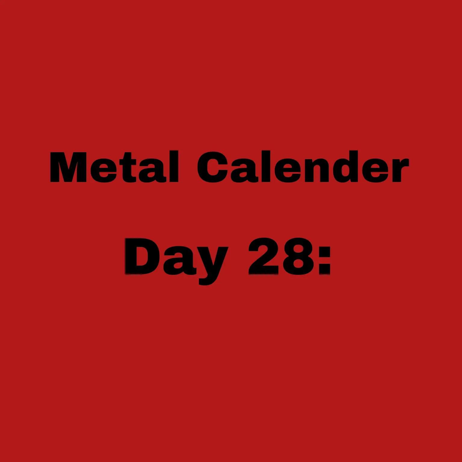 @Rock & Metal Calender