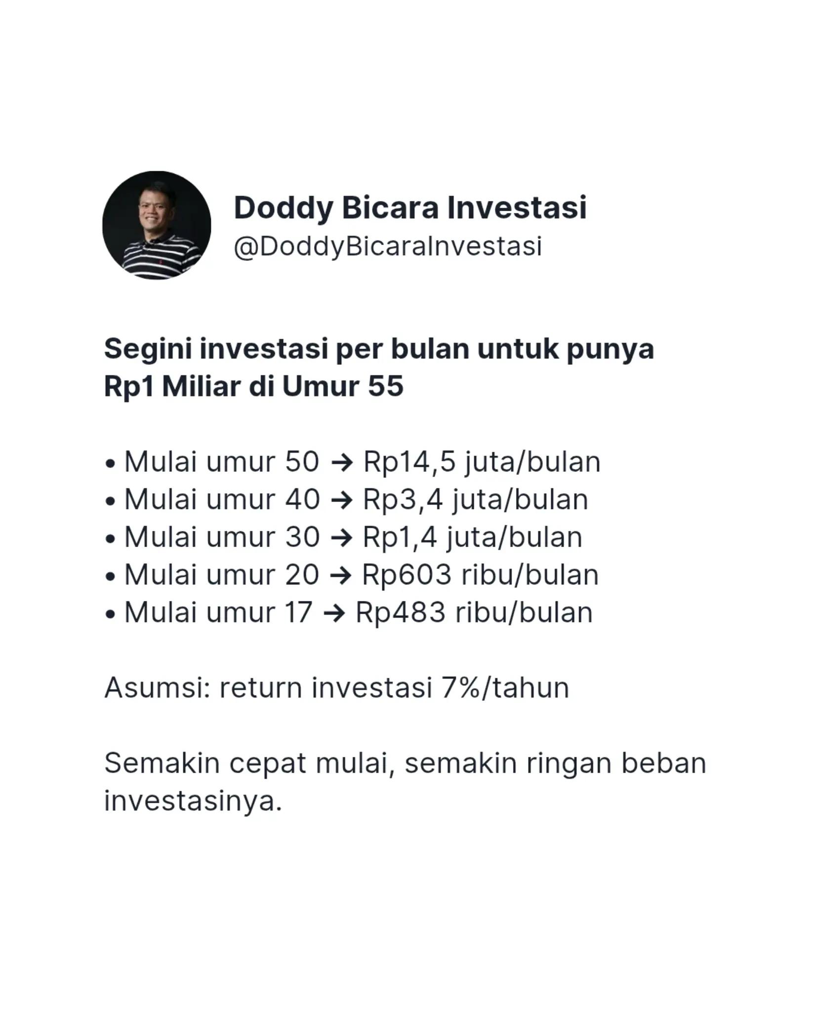 @Doddy Bicara Investasi