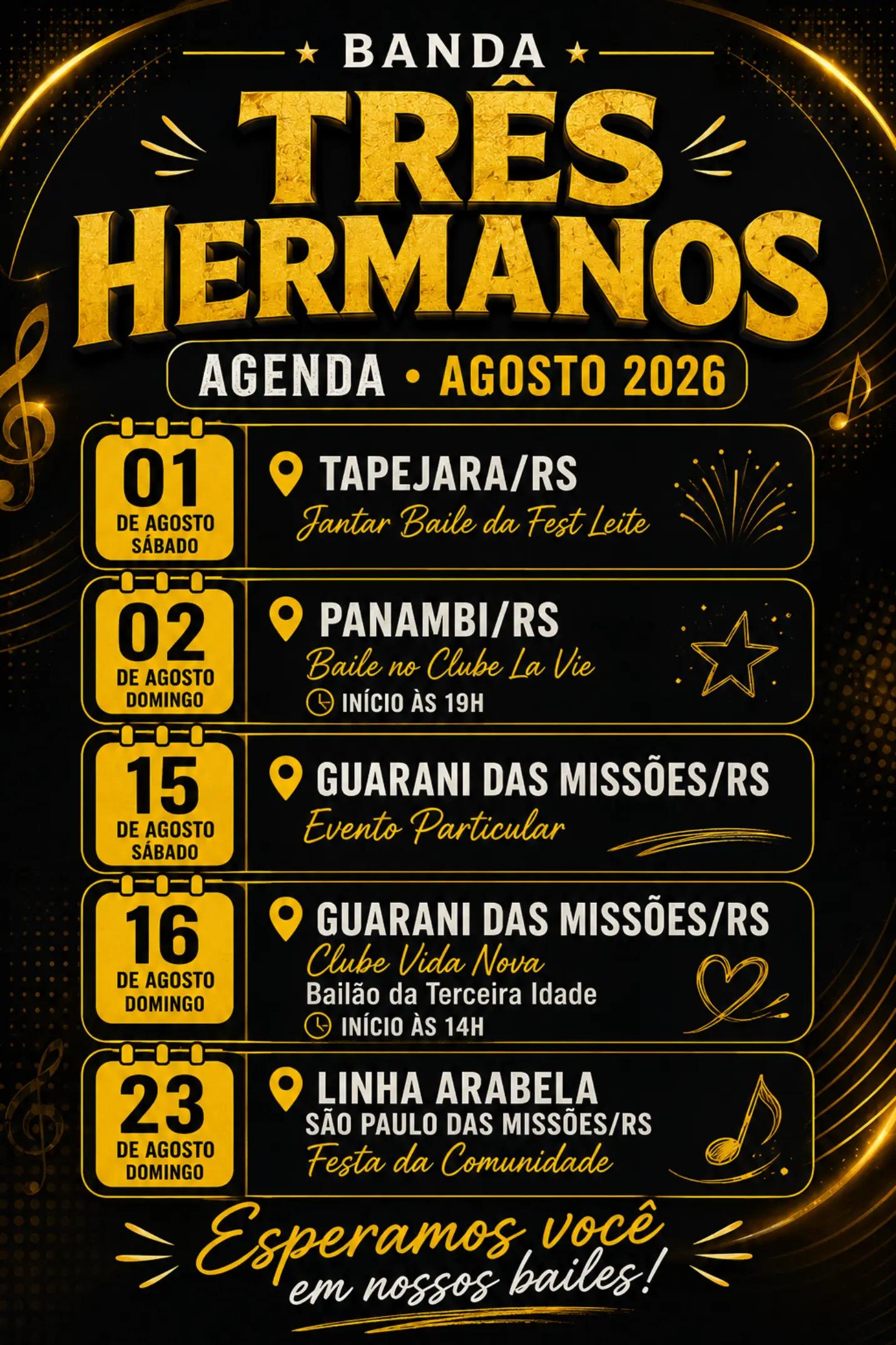 @Três Hermanos