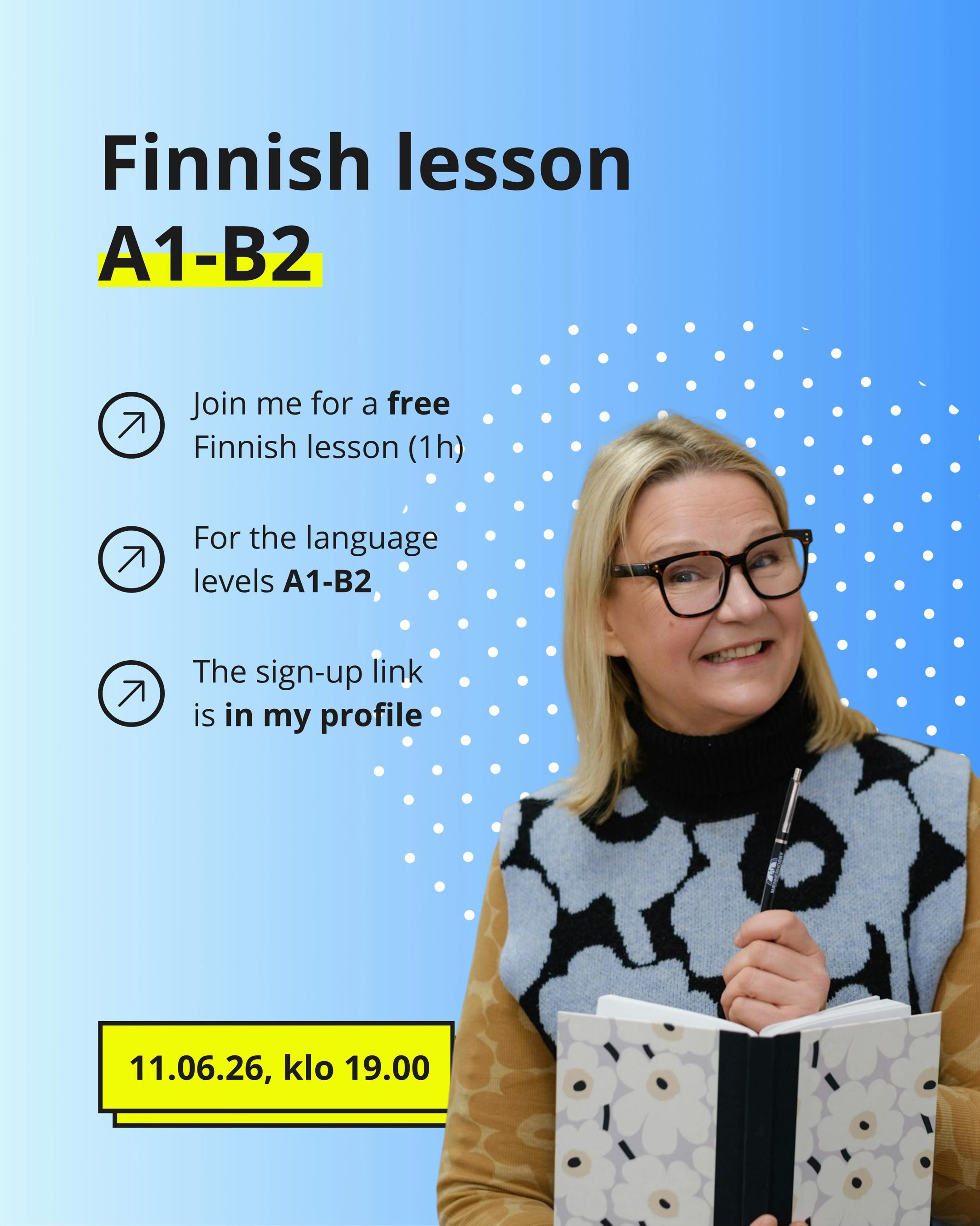 @Learn Finnish with Virpi 🇫🇮