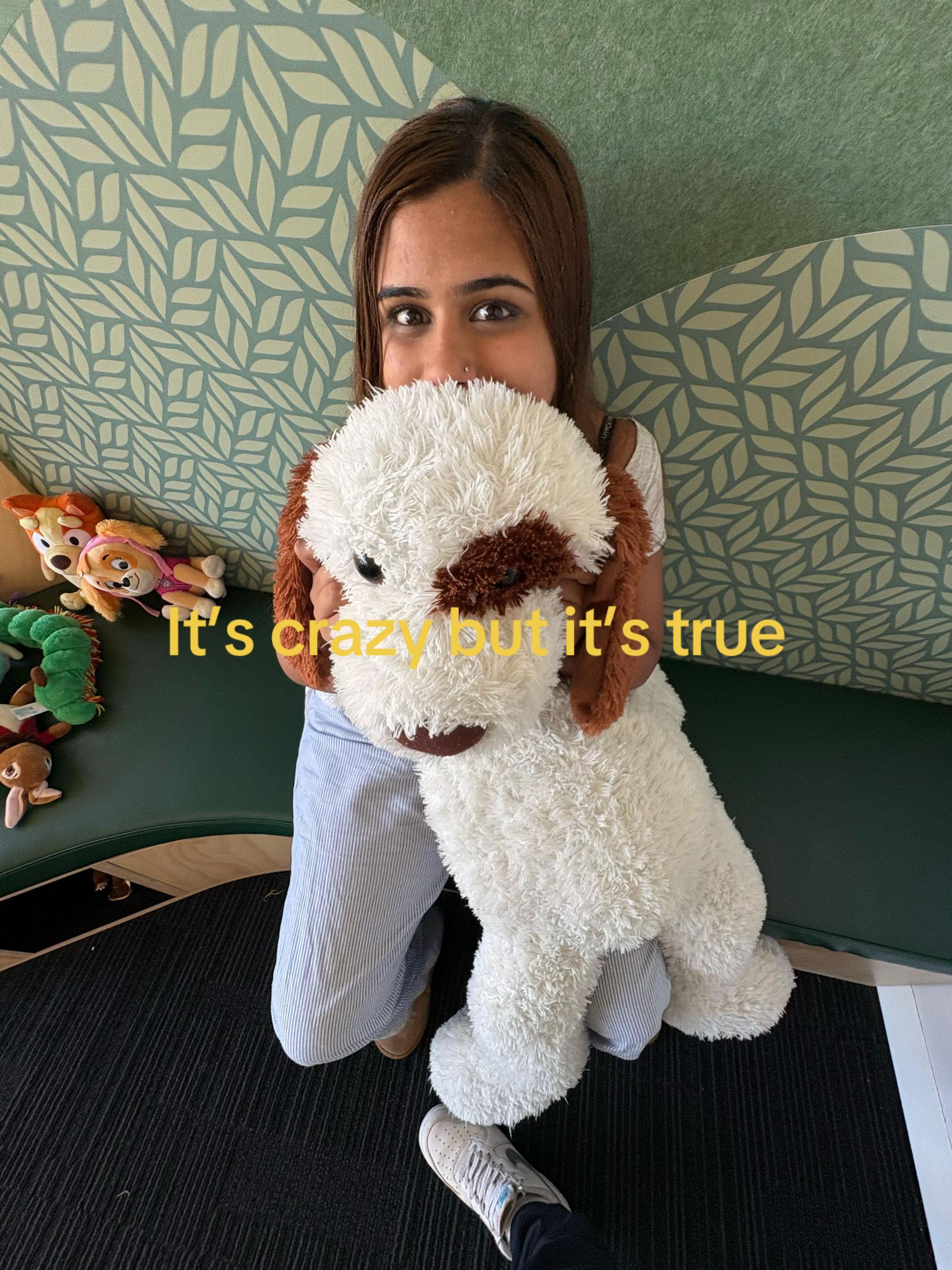@vedika & her doggy🦮