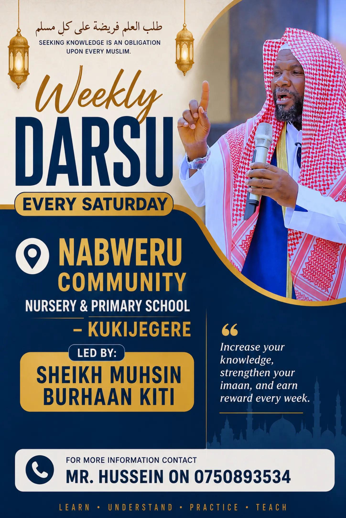 @SHK : MUHSIN BURHAAN KITI