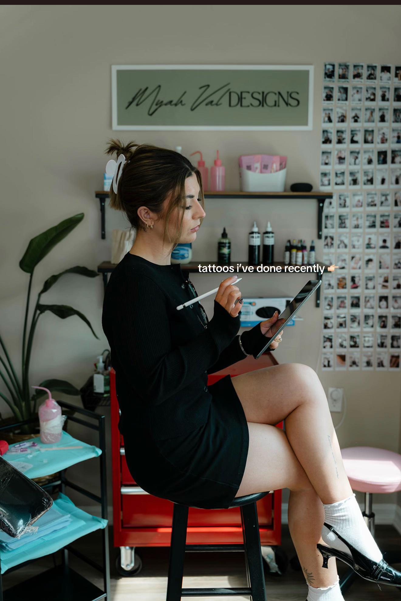 @myah | fine line tattoo artist