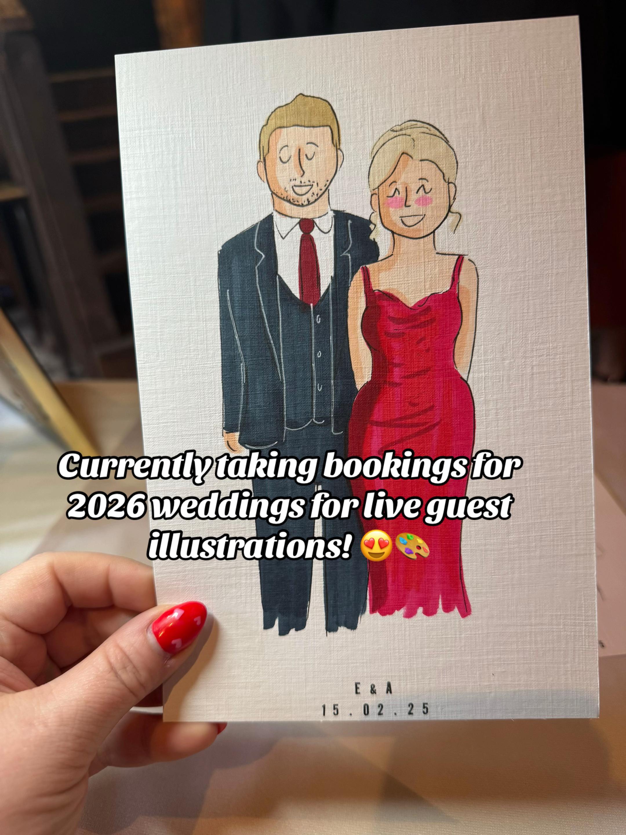 @Draw my guests - live artist