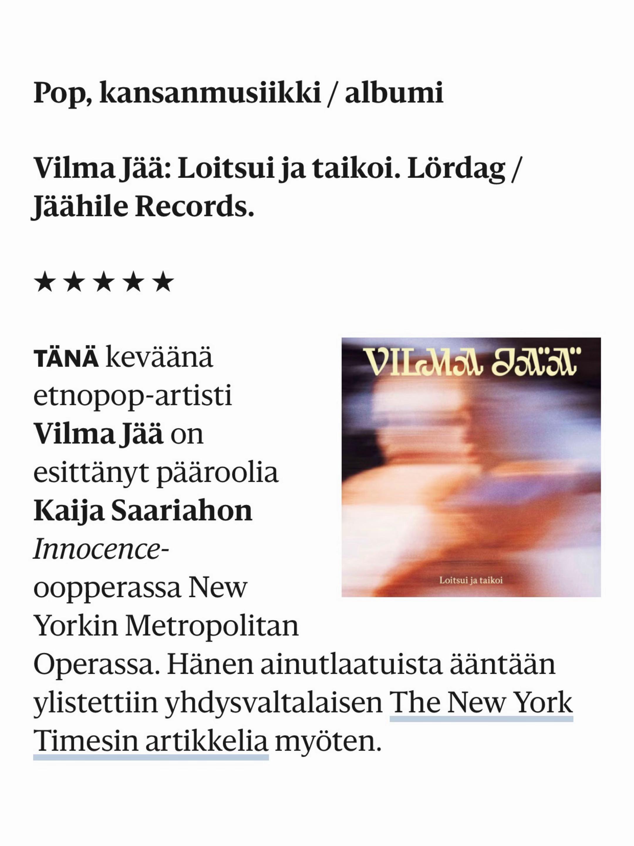 @Vilma Jää