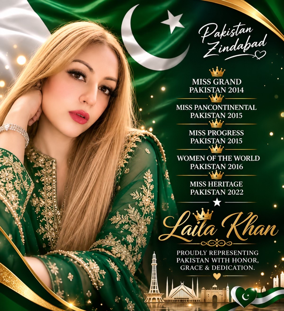 @Miss pakistan Laila k_ officia