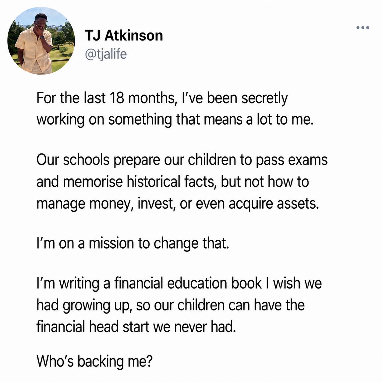 @Tj Atkinson | Property Expert