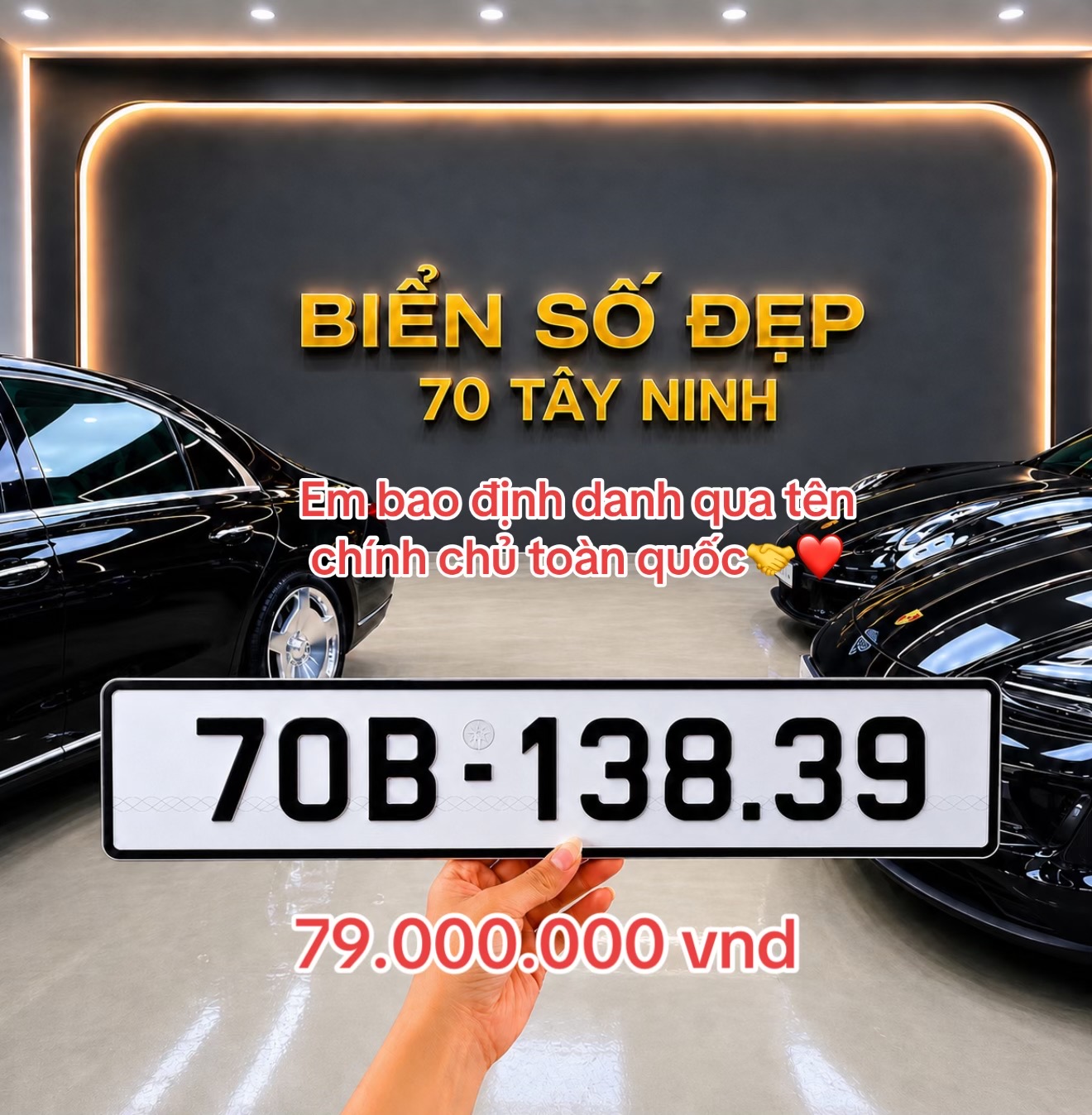 @Hồ Vĩnh Hưng - Biển số đẹp 70