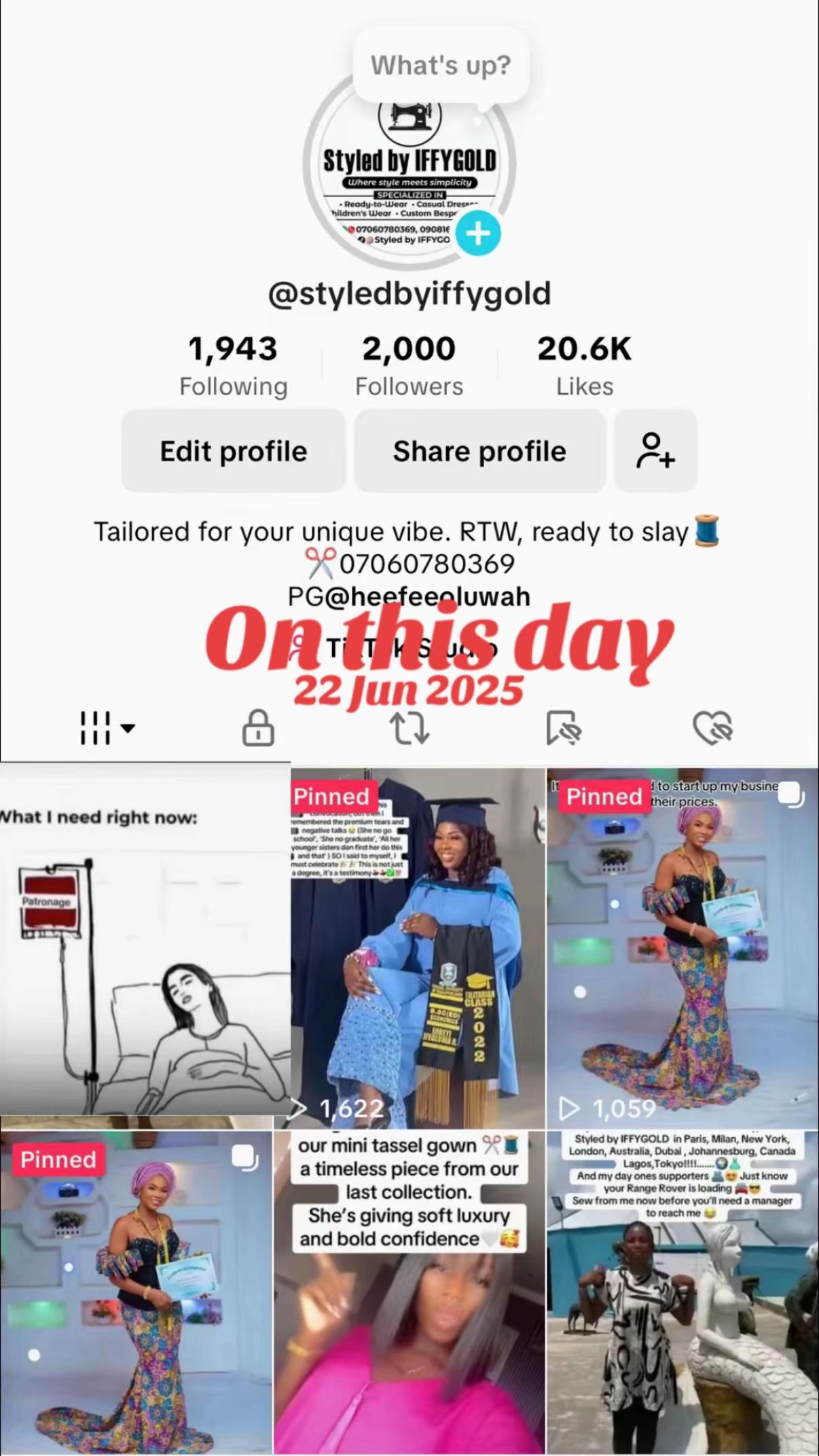@SBI✂️ Lagos Fashion Designer🧵