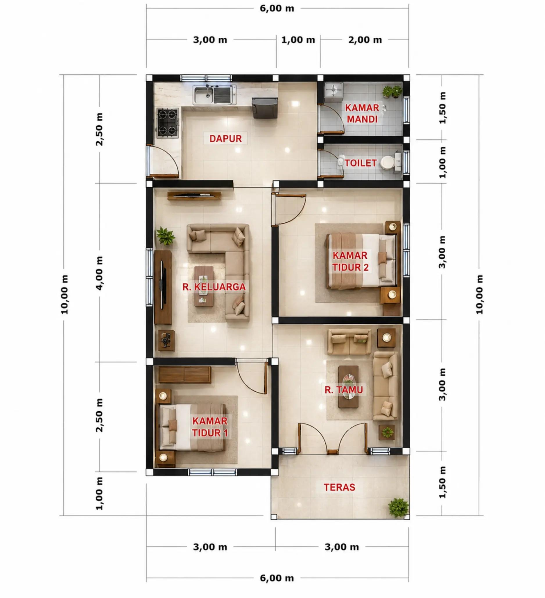 @DESAIN RUMAH LISTANTO ARCH