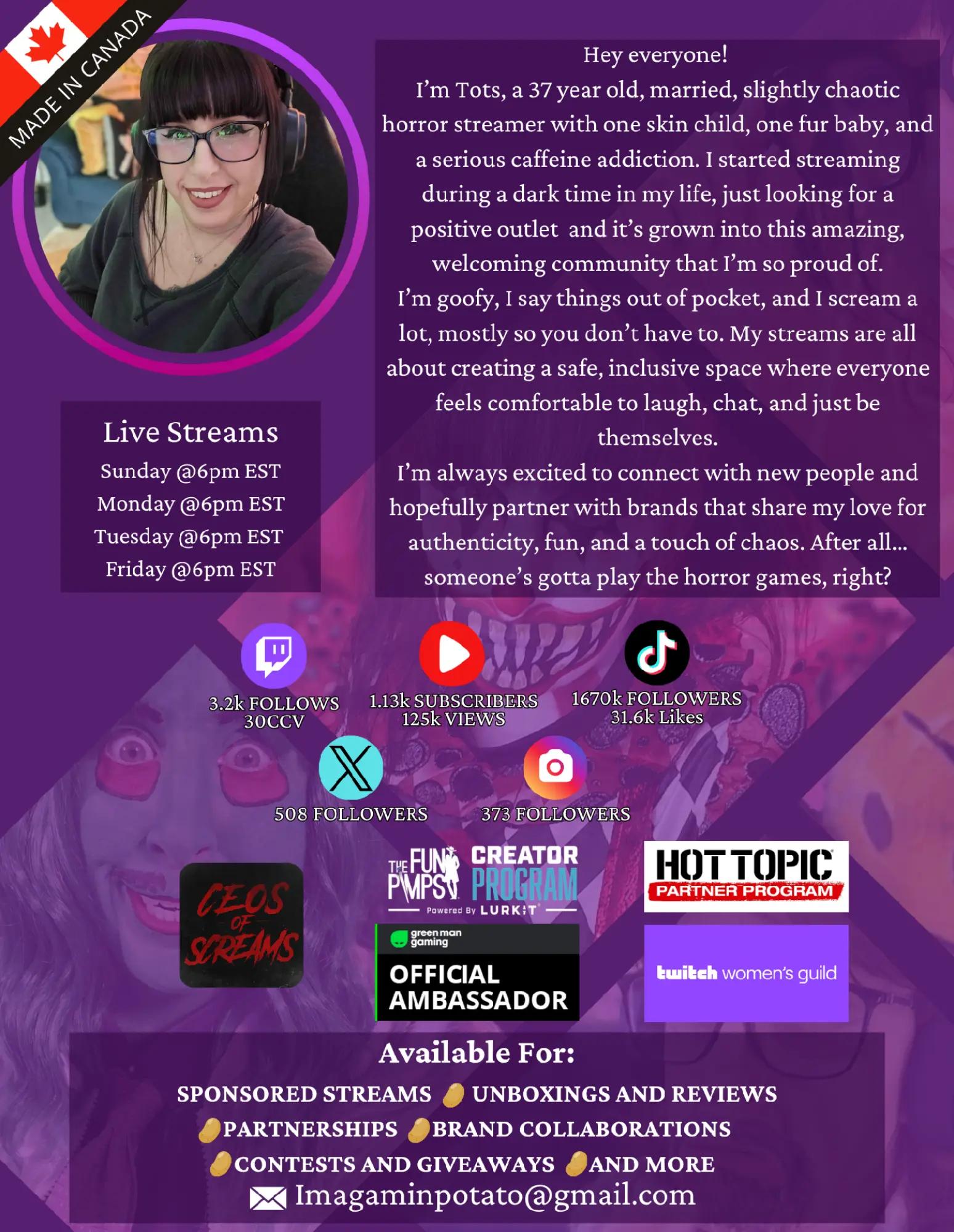 @ImAGaminPotato| Horror Content