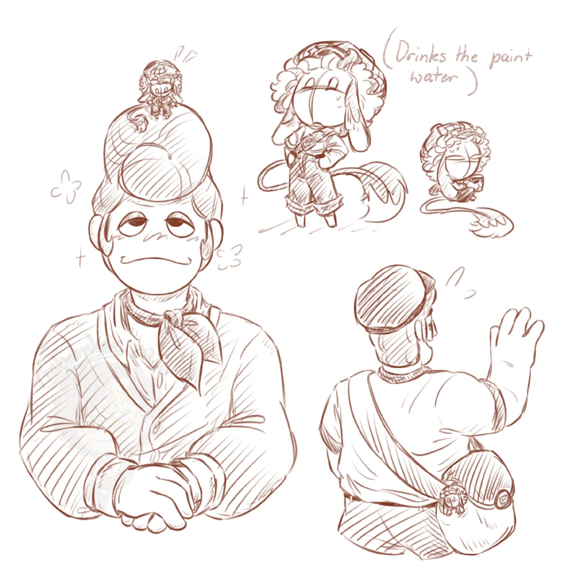 @Sketch & Scribe