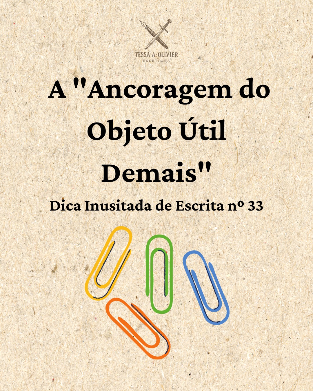 @Tessa A. Olivier | Escritora