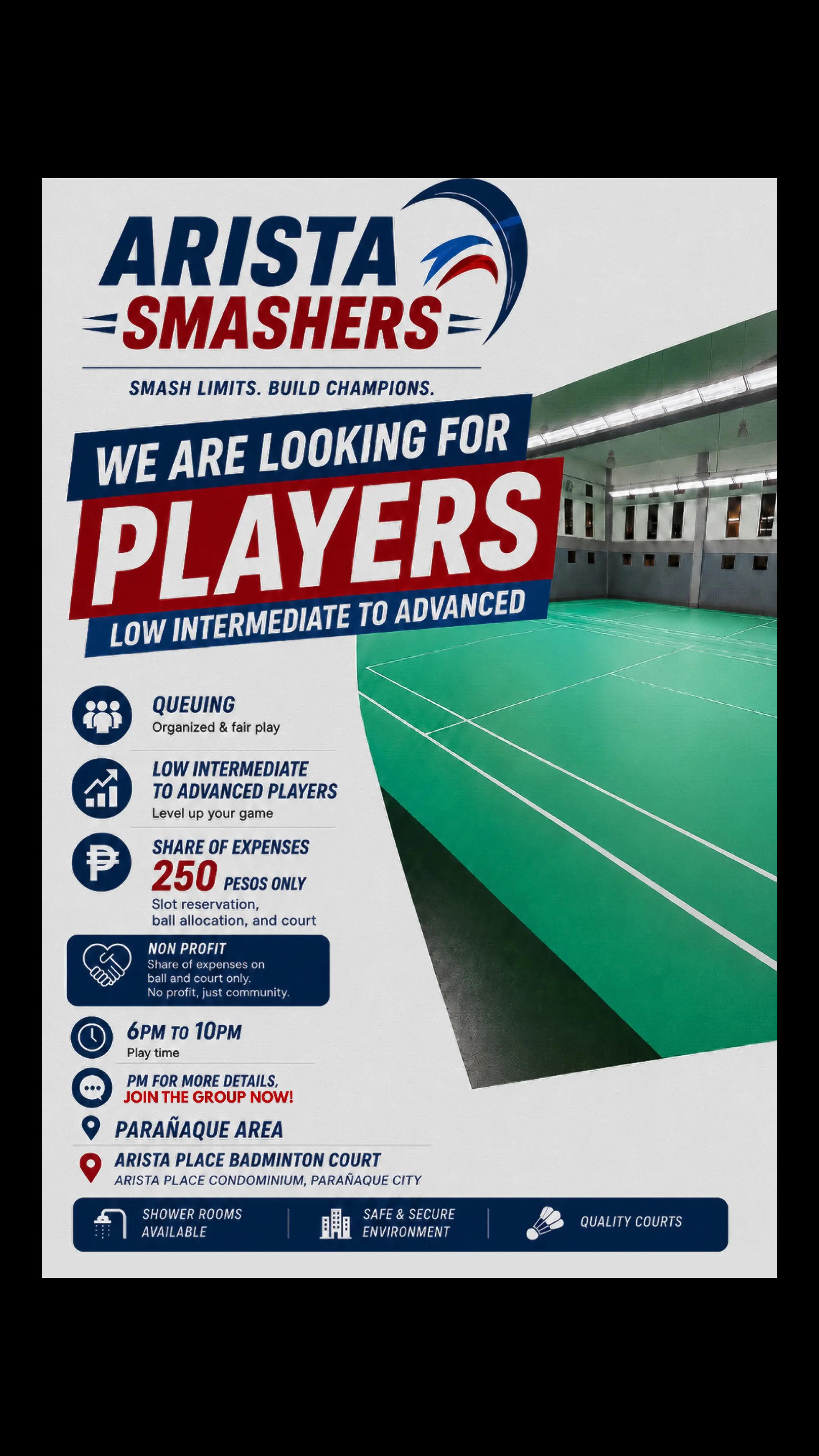 @Arista Smashers