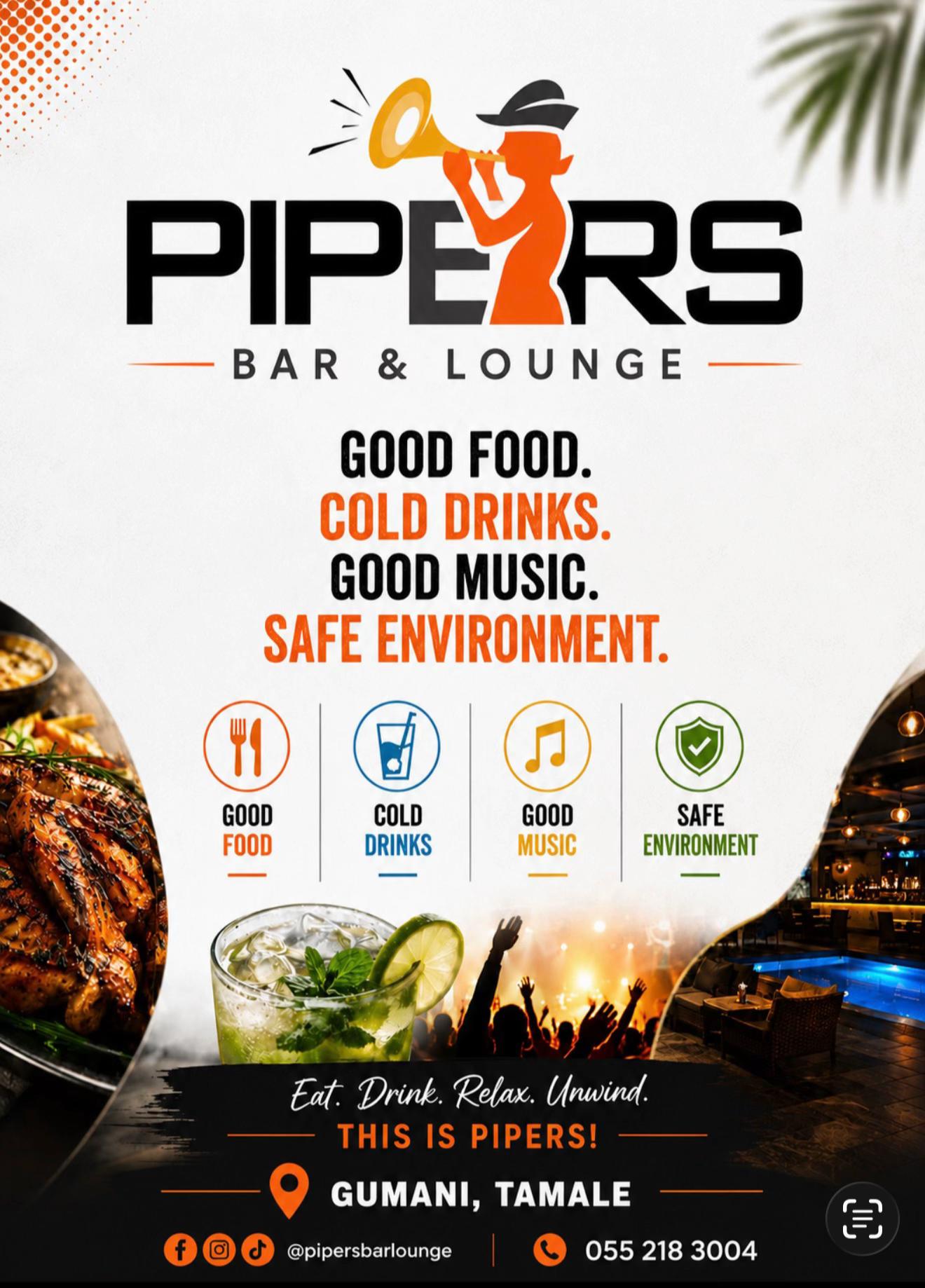 @Pipers Bar&Lounge 🇬🇭