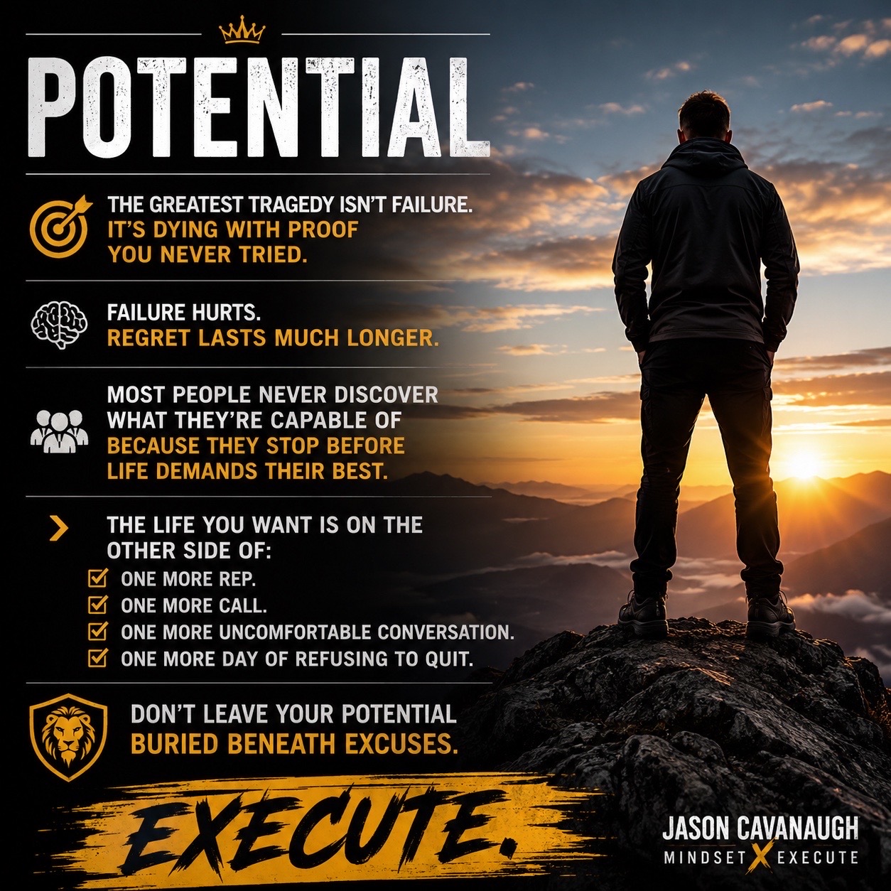 @Jason Cavanaugh | Mindset