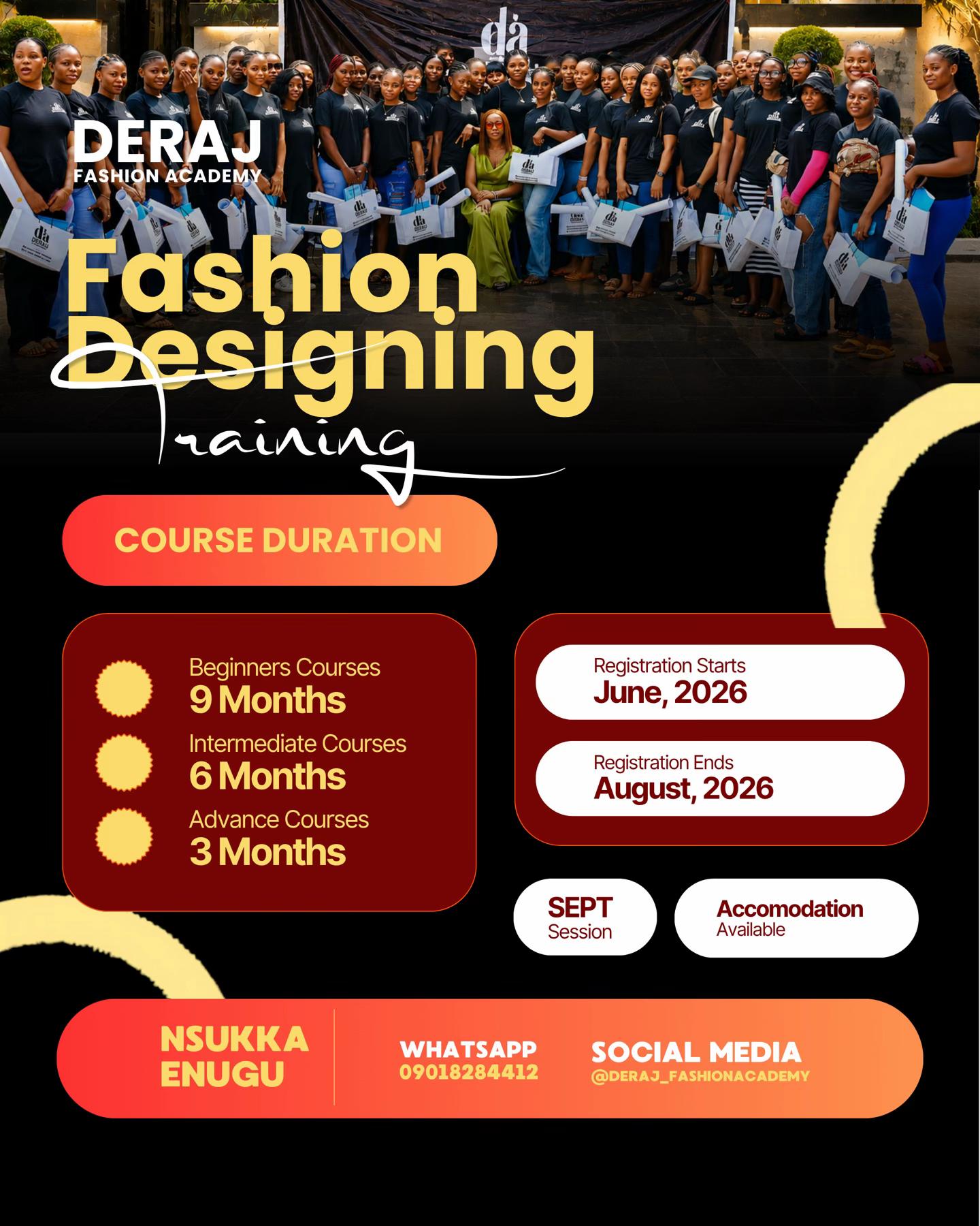 @Deraj fashion academy