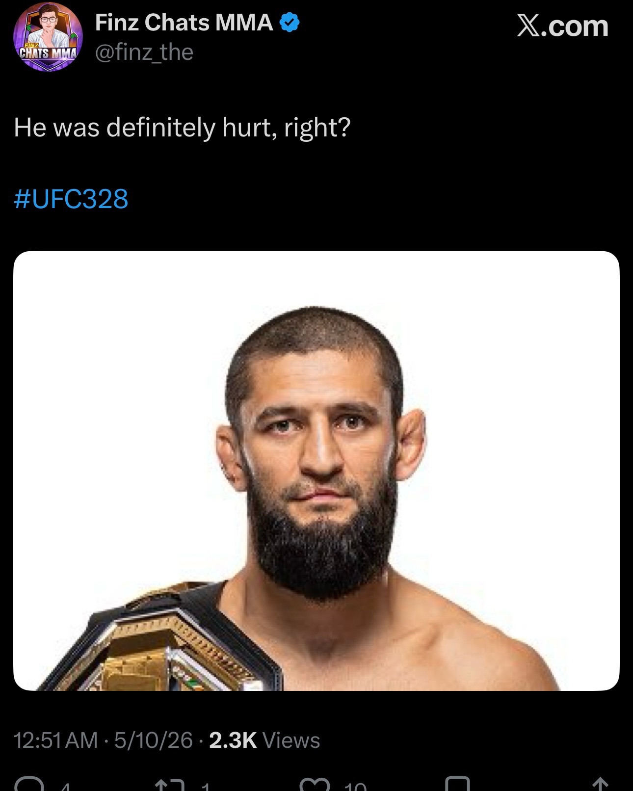 @Finz Chats MMA