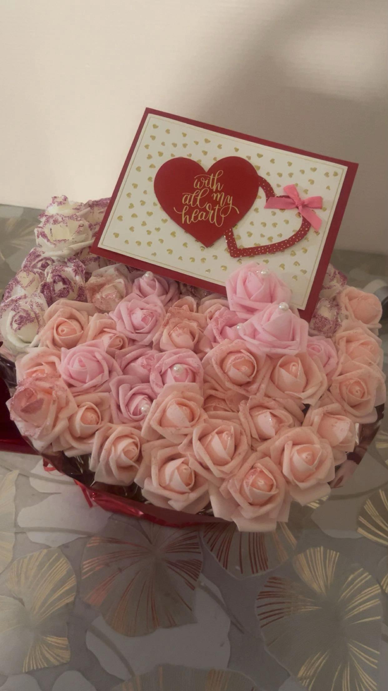 @Bouquet d&eacute;coratif fait main 🌹