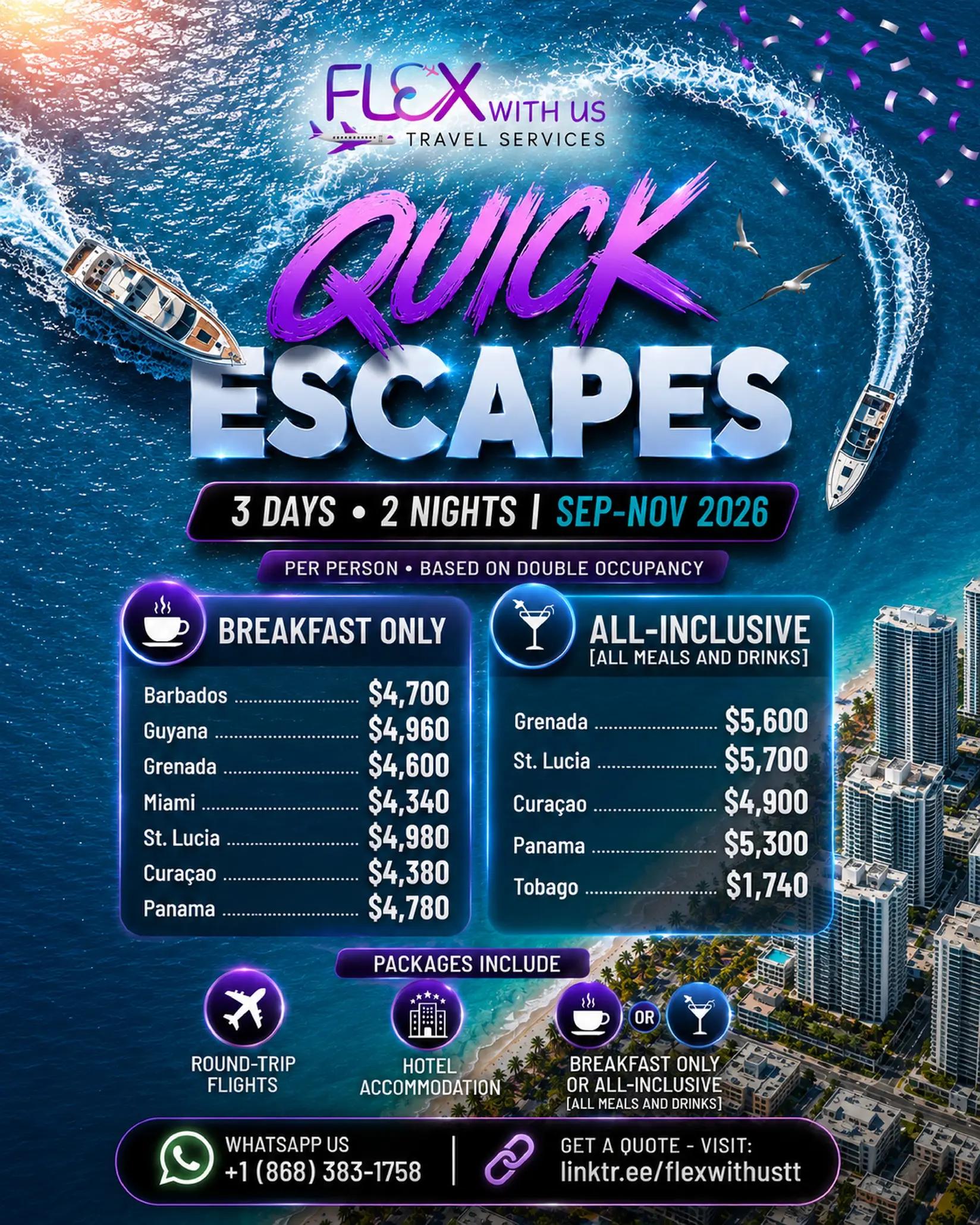 @Flex With Us Travel Services