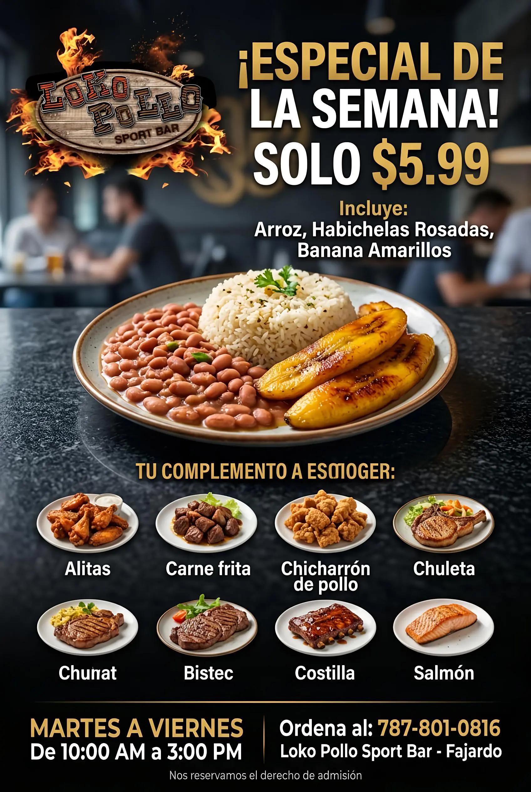 @LOKO POLLO SPORT BAR RESTAURAN