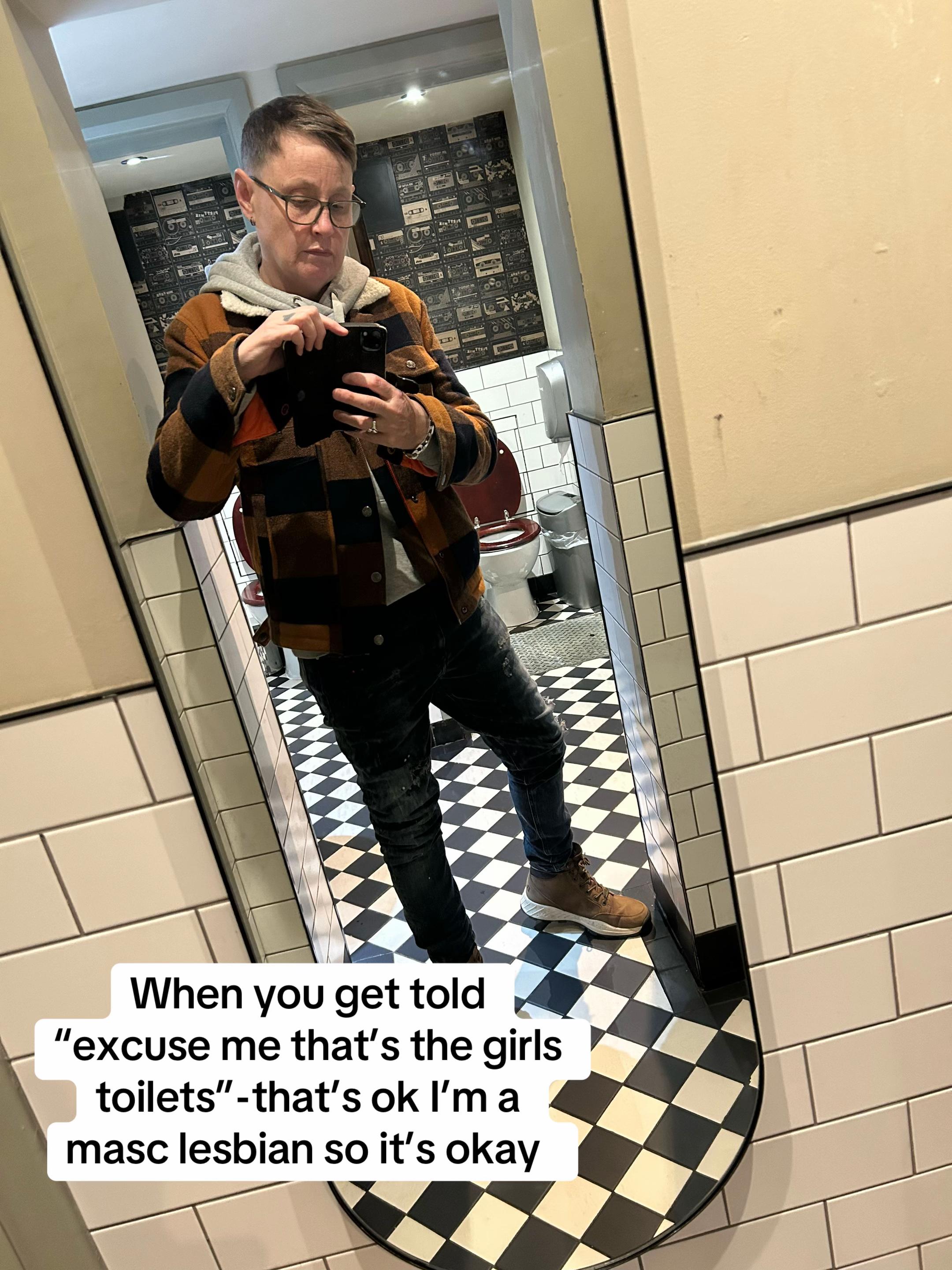 @Soft masc lesbian