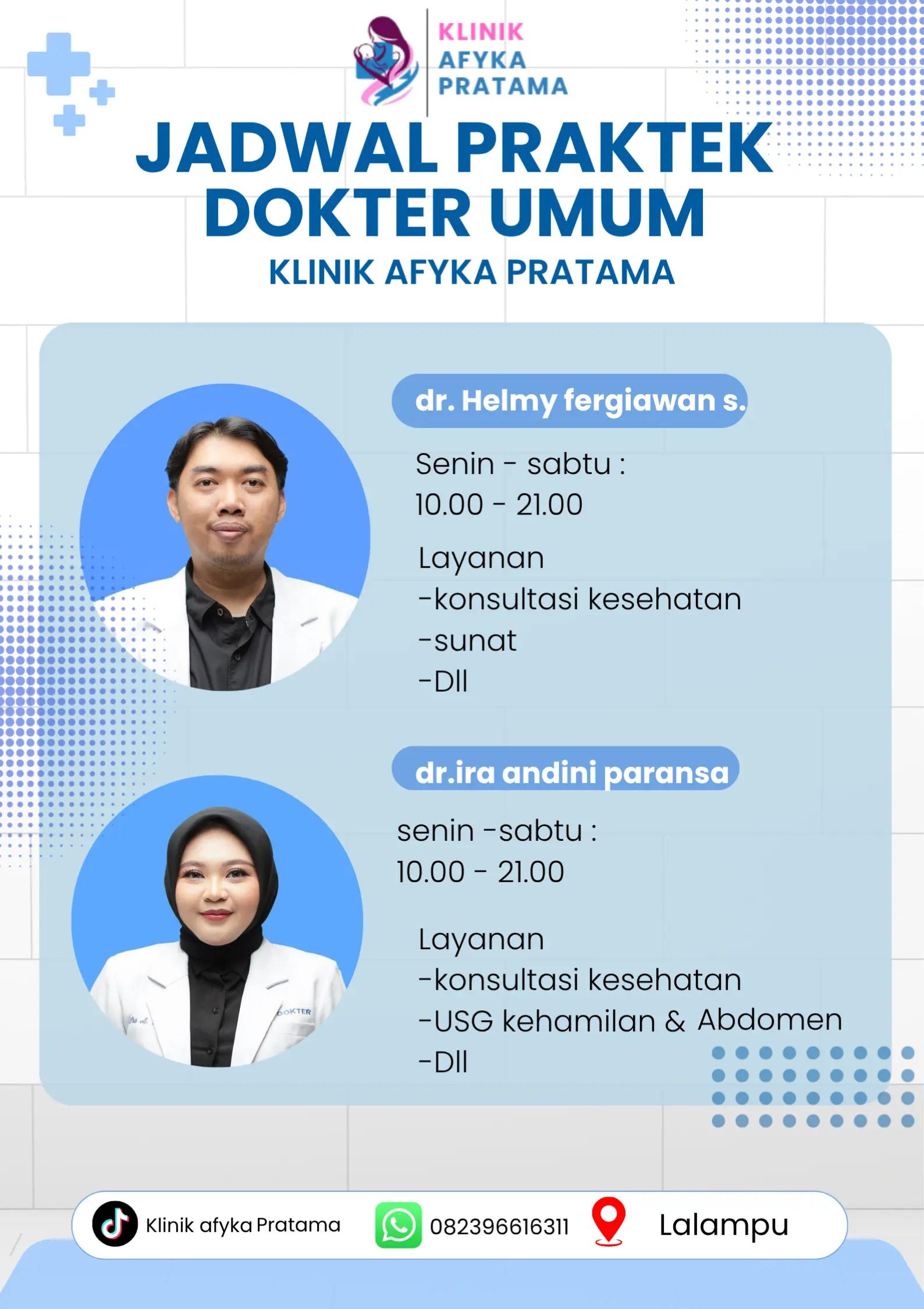 @Klinik Afyka Pratama