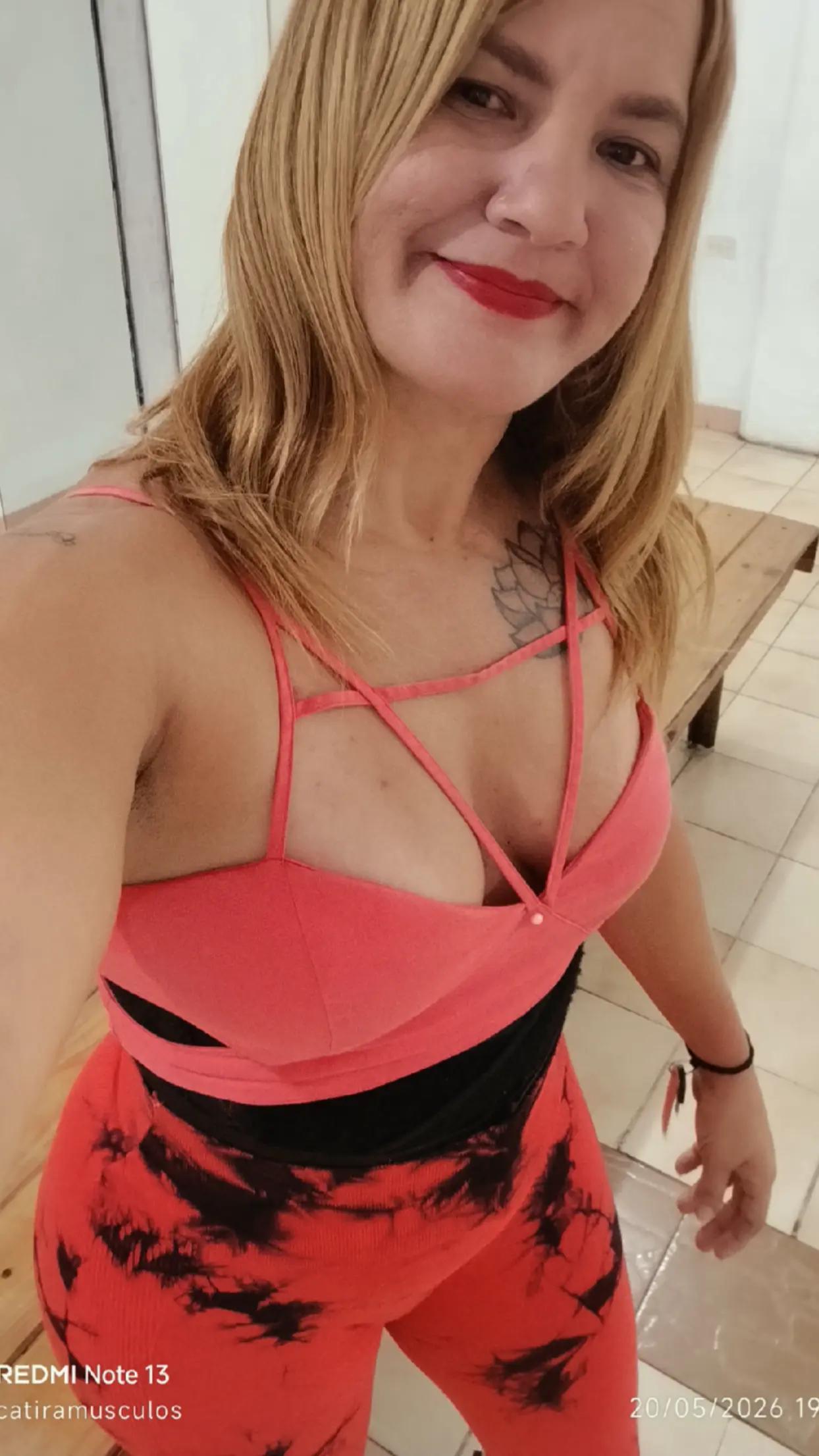@la catira musculosa