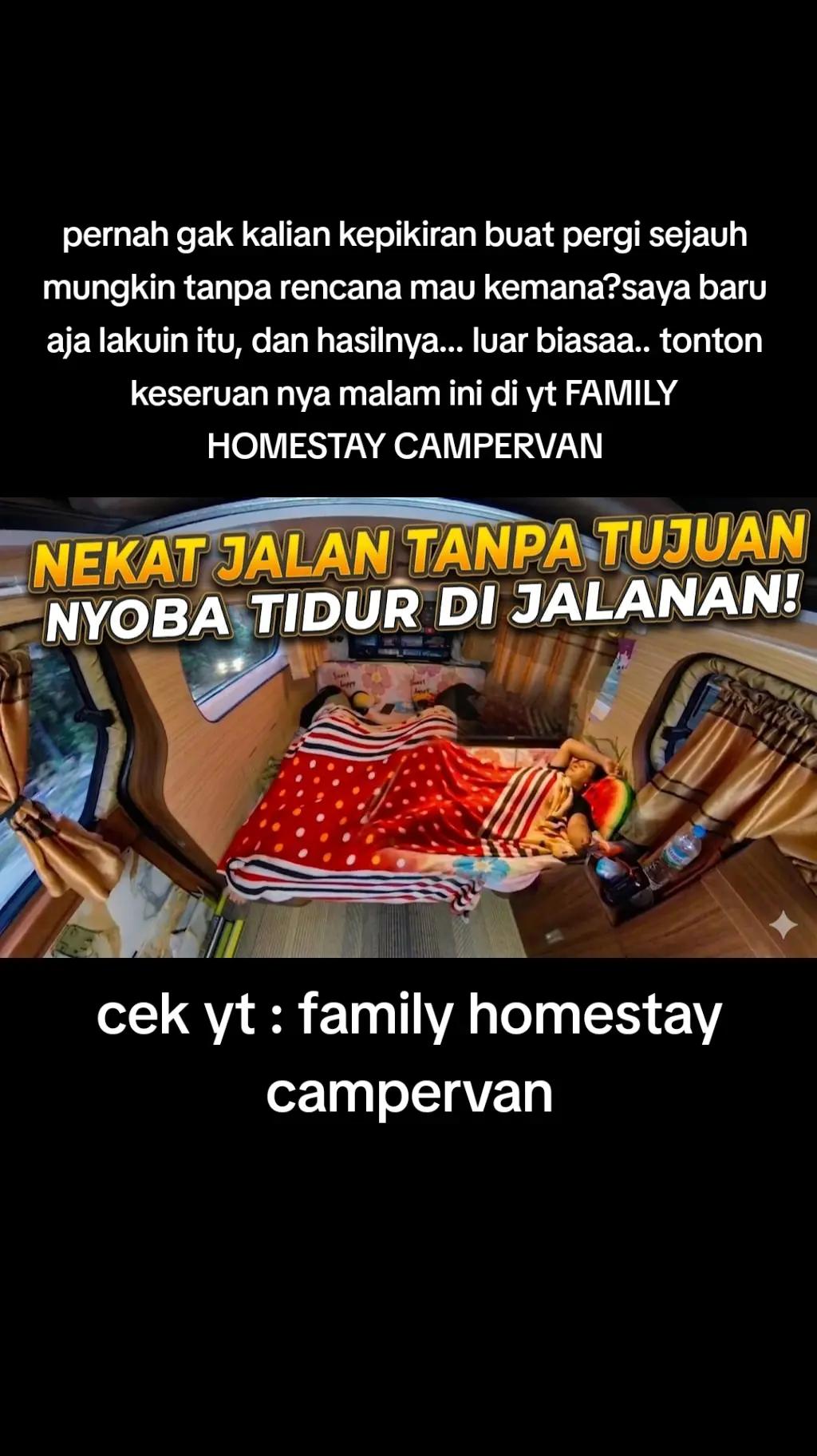@family homestay campervan
