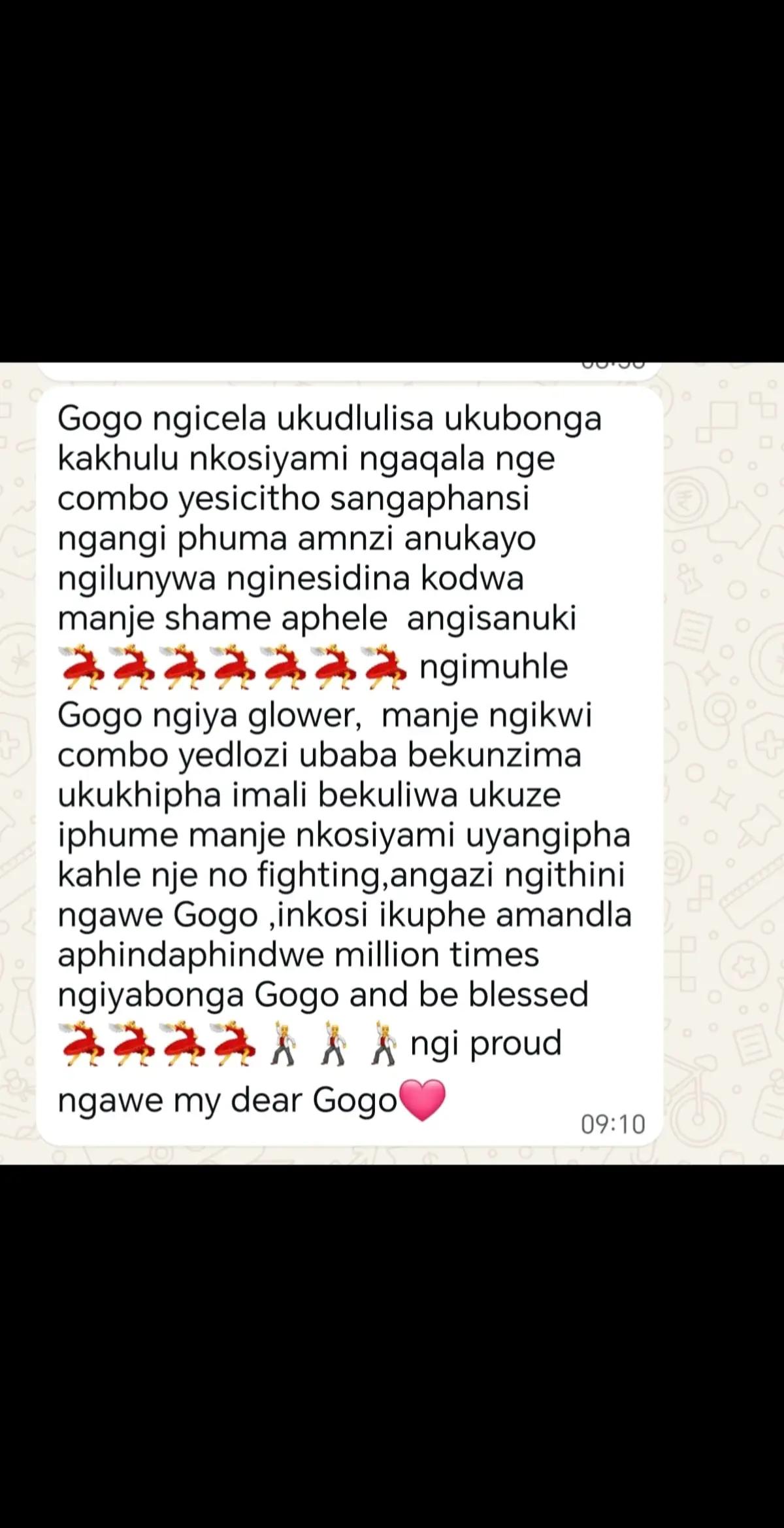 @Gogo Mnyandu